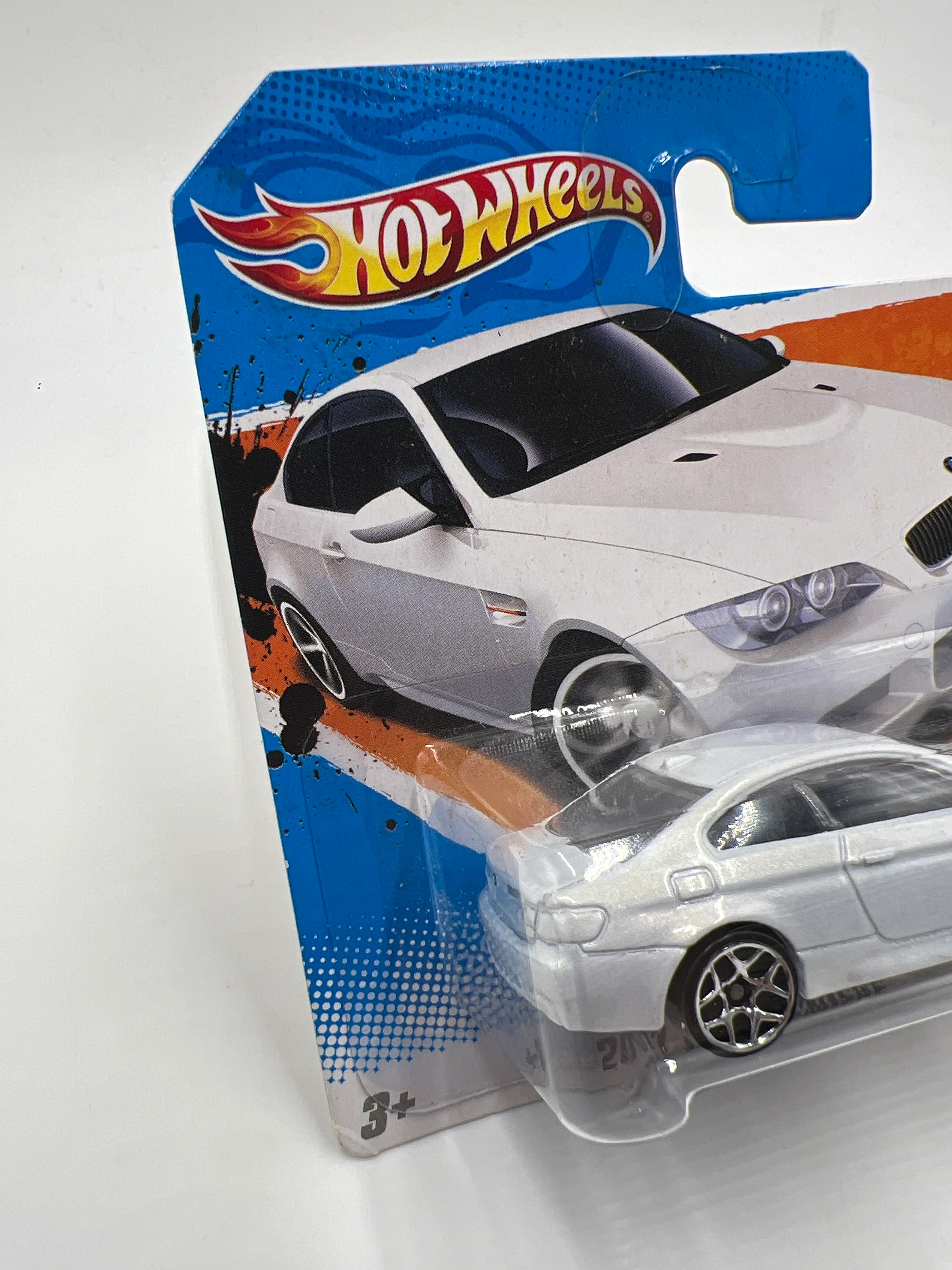 2011 HW Premiere #26 10 BMW M3 White Short Card W/Protector - Image 5