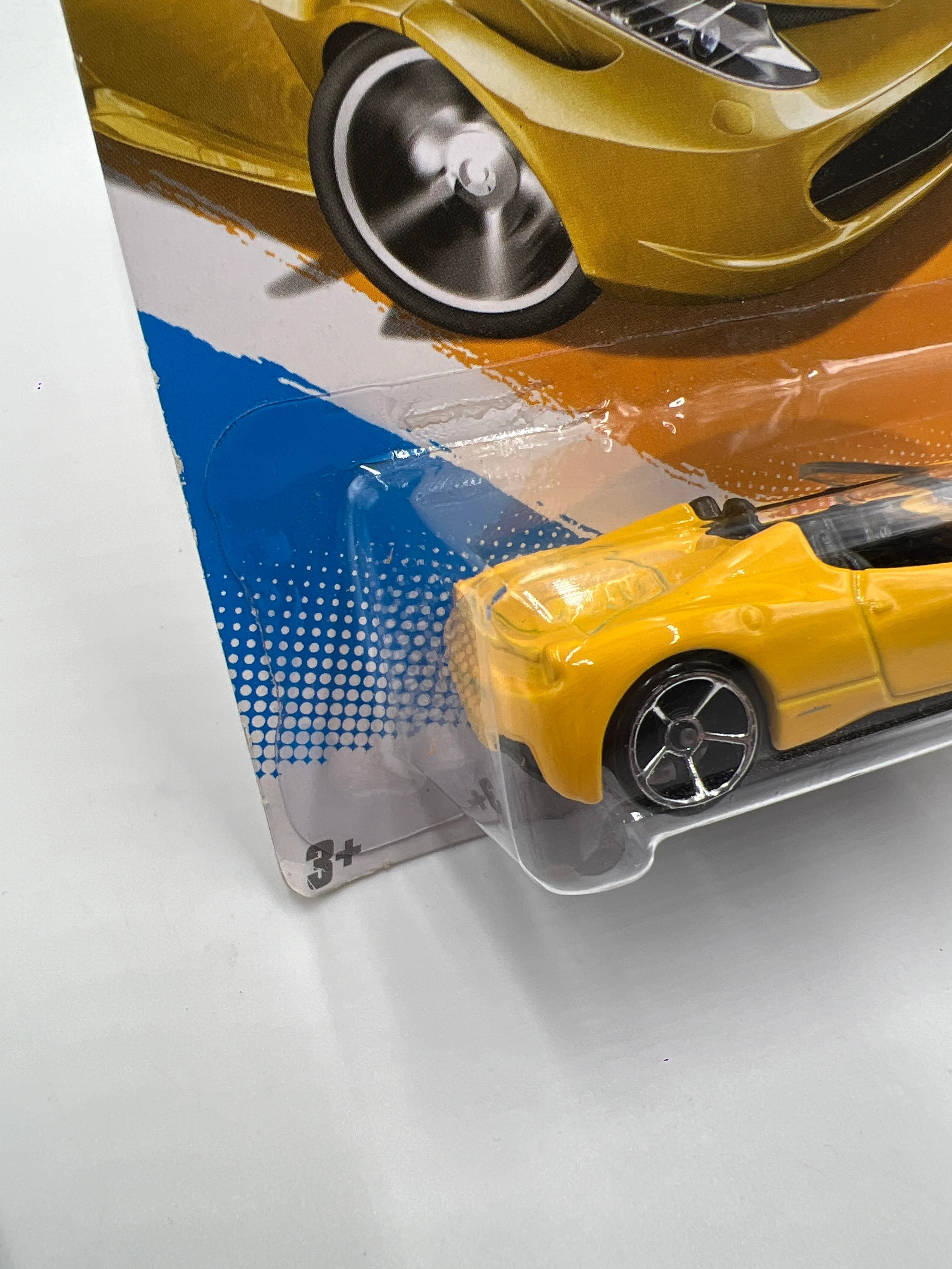 2012 Hot Wheels New Models #25 Ferrari 458 Spider Yellow SR - Image 5