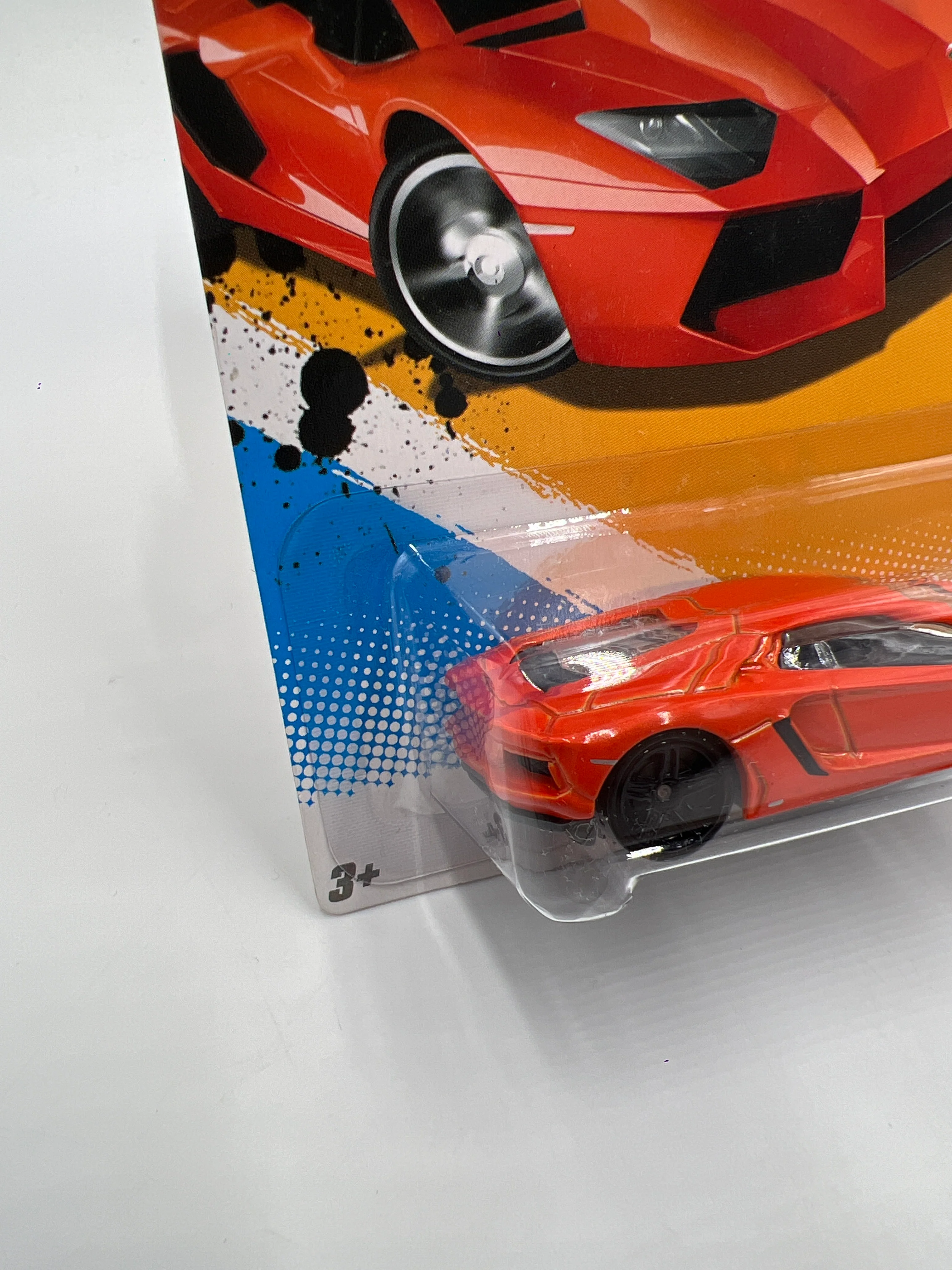 2012 Hot Wheels New Models #12 12 Lamborghini Aventador Orange 101A - Image 4