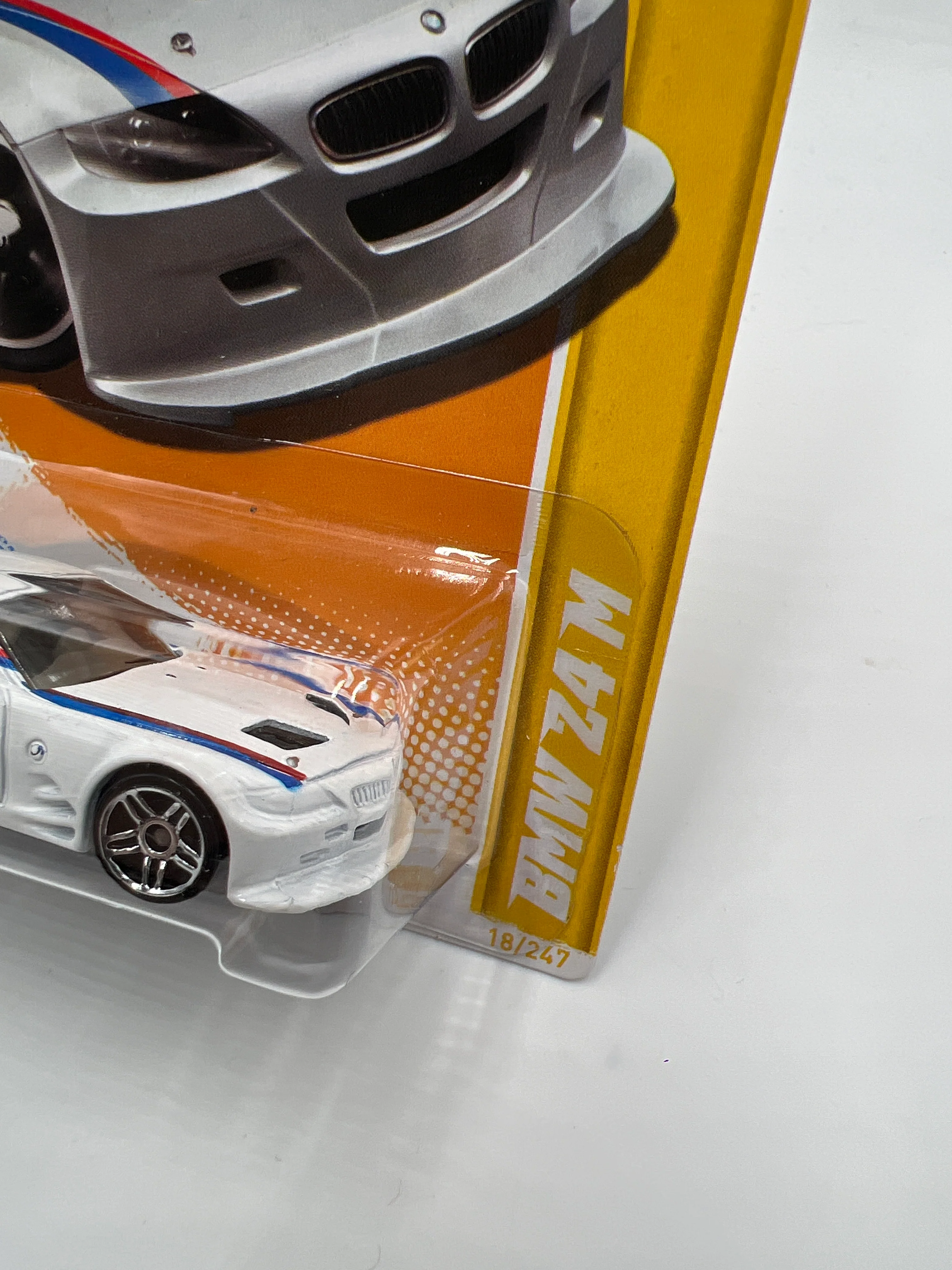 2012 Hot Wheels New Models #18 BMW Z4 M White 106C - Image 4