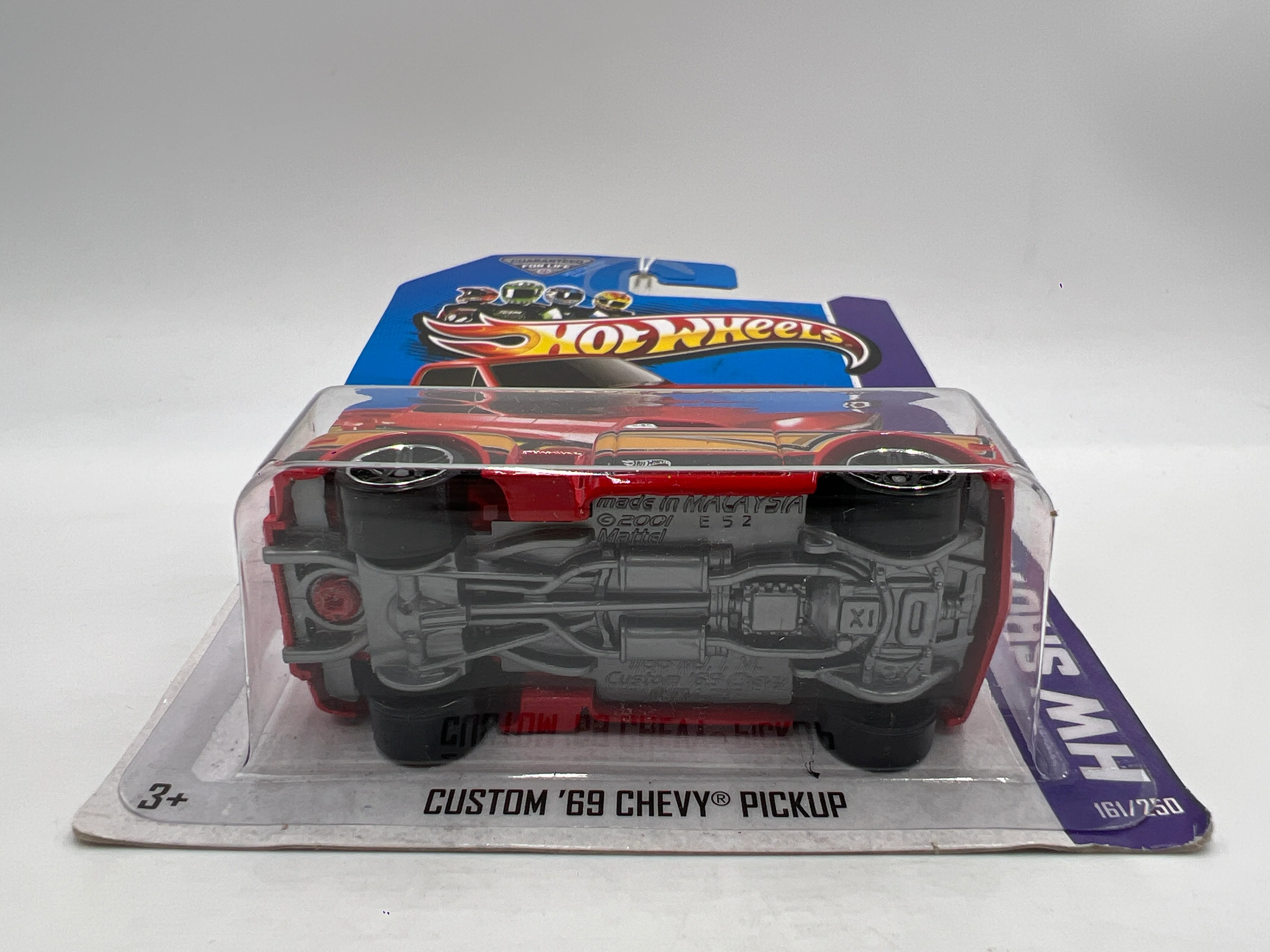 2013 Hot Wheels Showroom #161 Custom 69 Chevy Pickup Red 12D - Image 5