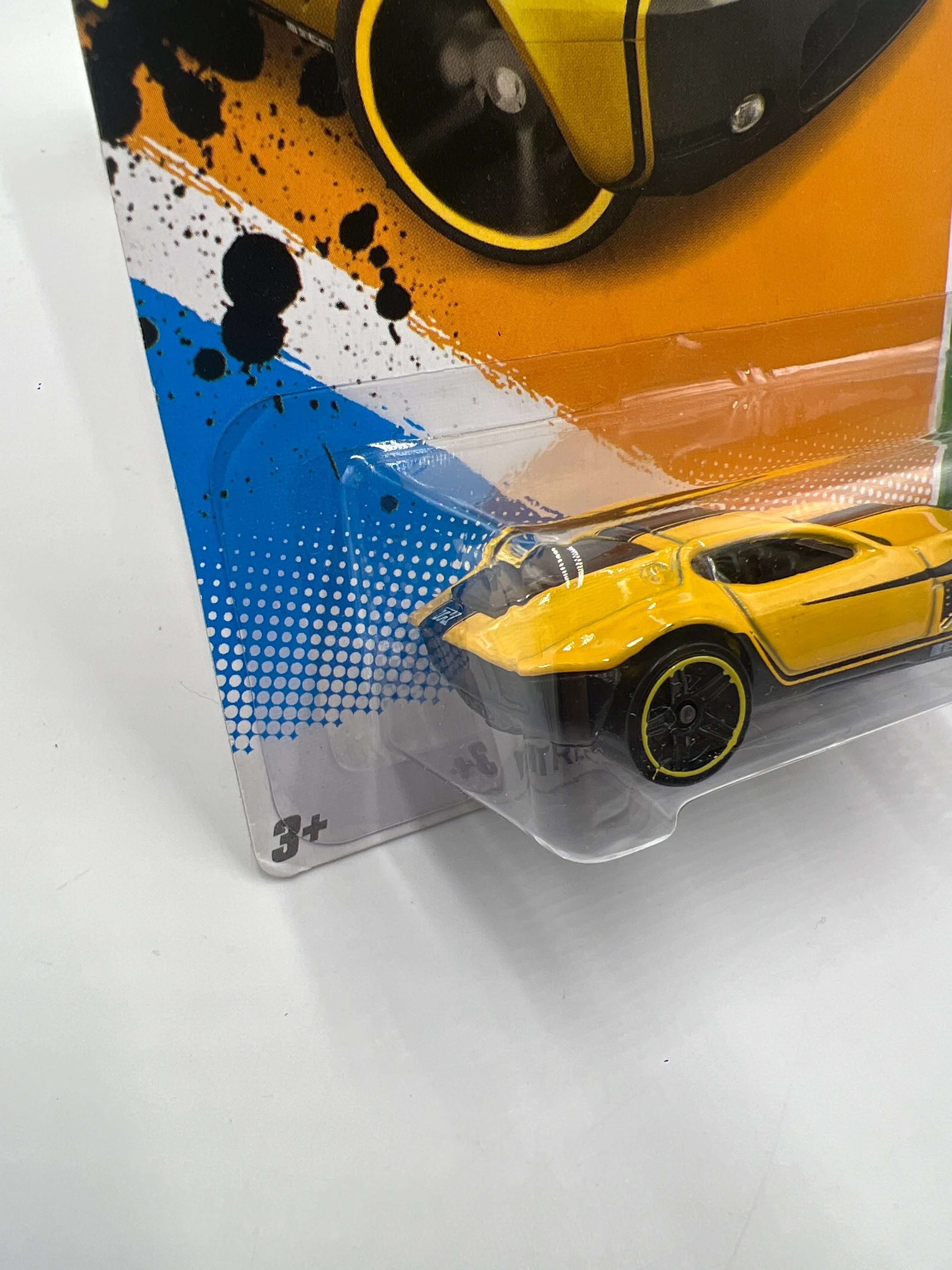 2012 Hot Wheels Treasure Hunt #61 Ford Shelby GR-1 Concept Yellow 277B - Image 5
