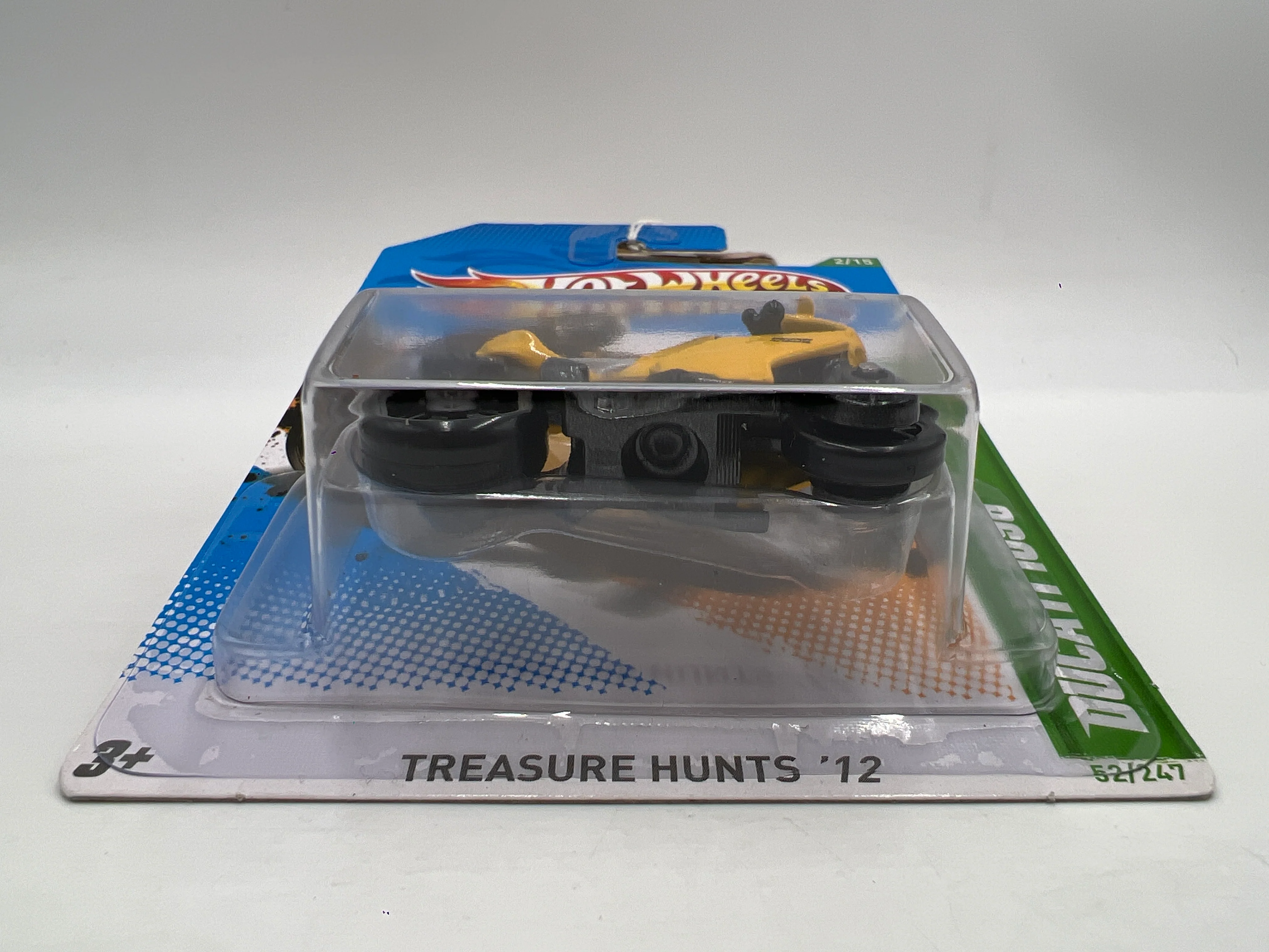 2012 Hot Wheels Treasure Hunts #52 Ducati 1098 Yellow - Image 5