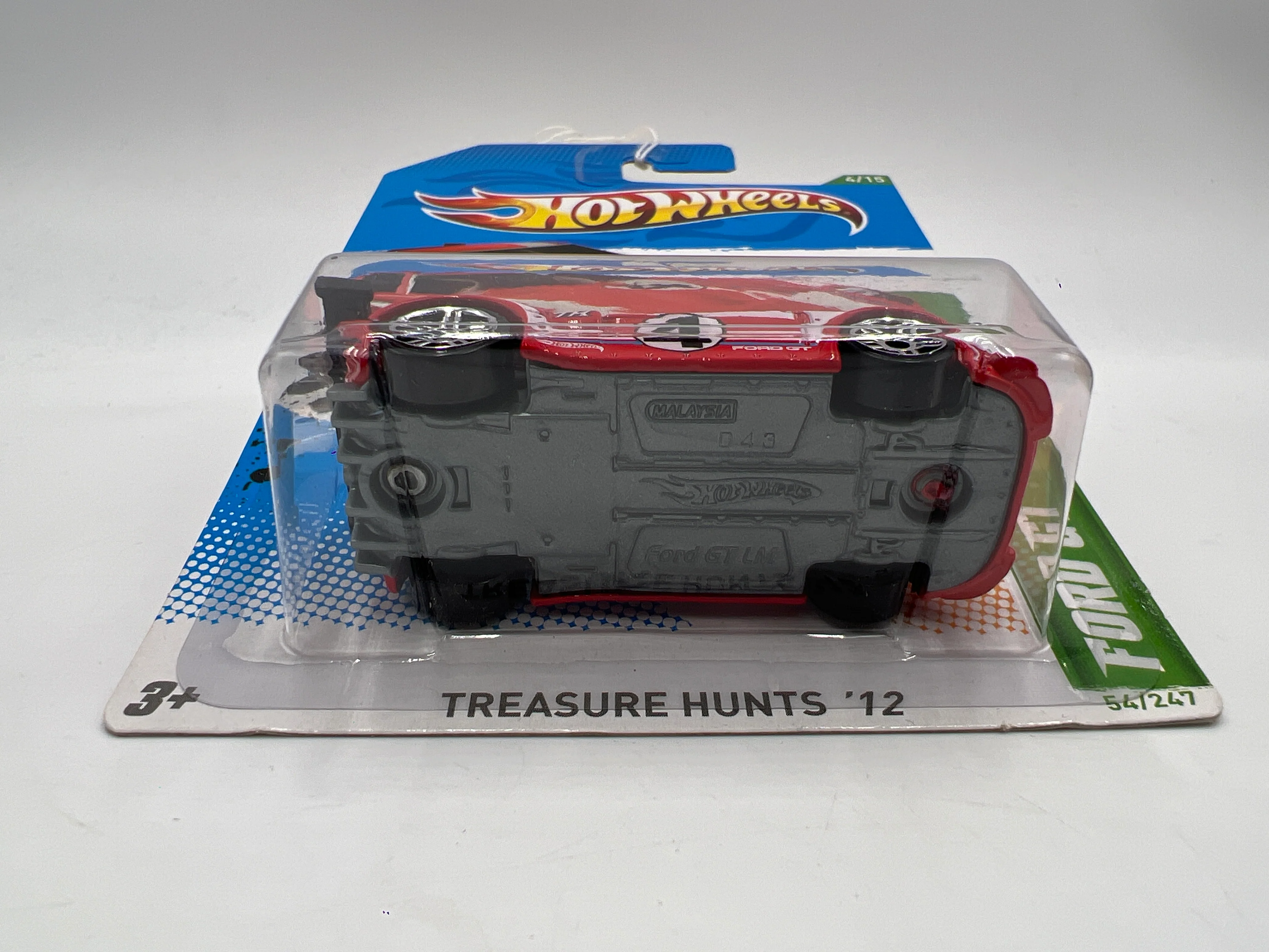 2012 Hot Wheels Treasure Hunts #54 Ford GT Red - Image 6