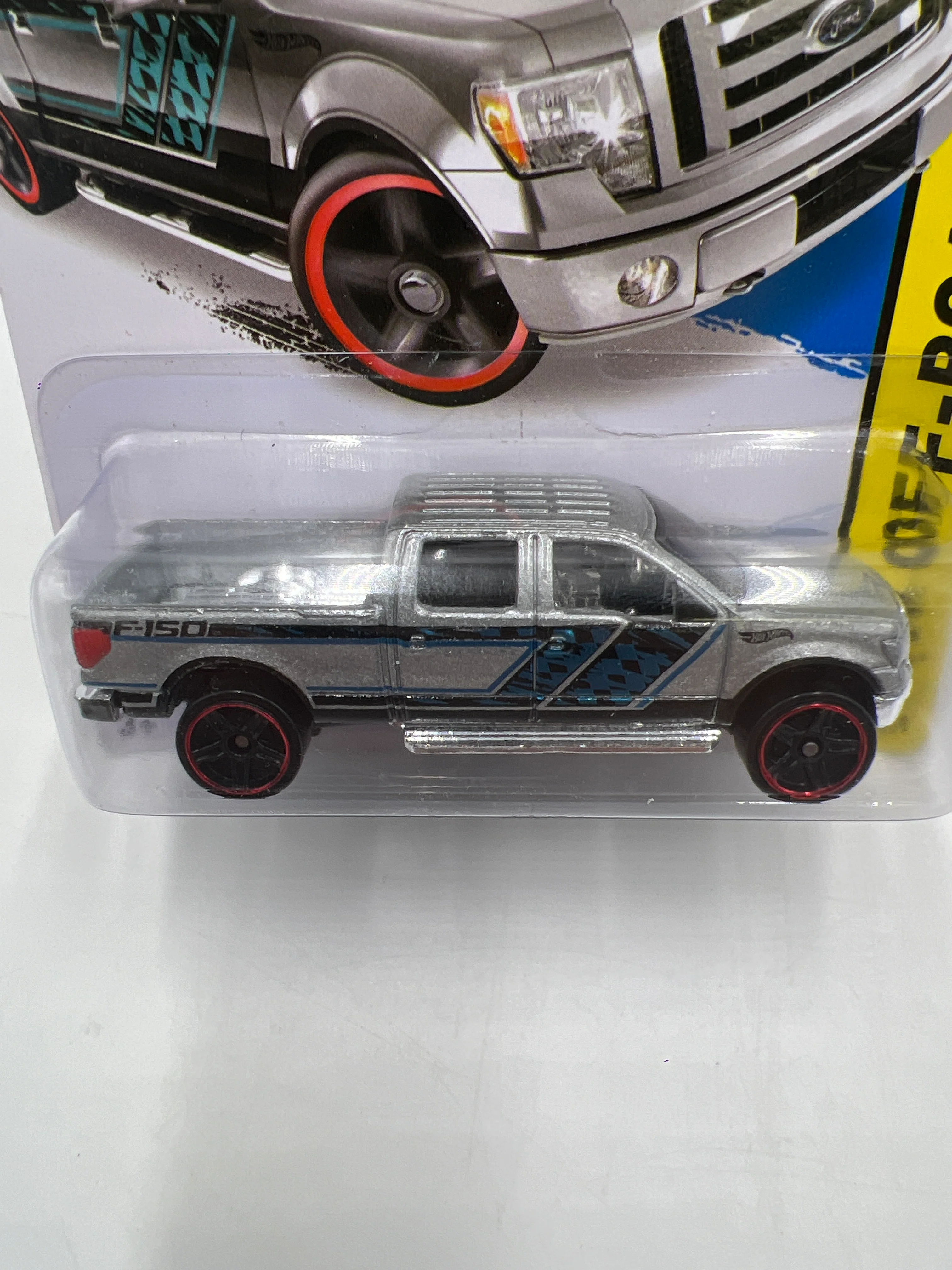 2014 Hot Wheels Off-Road #137 2009 Ford F-150 Silver 23A - Image 3