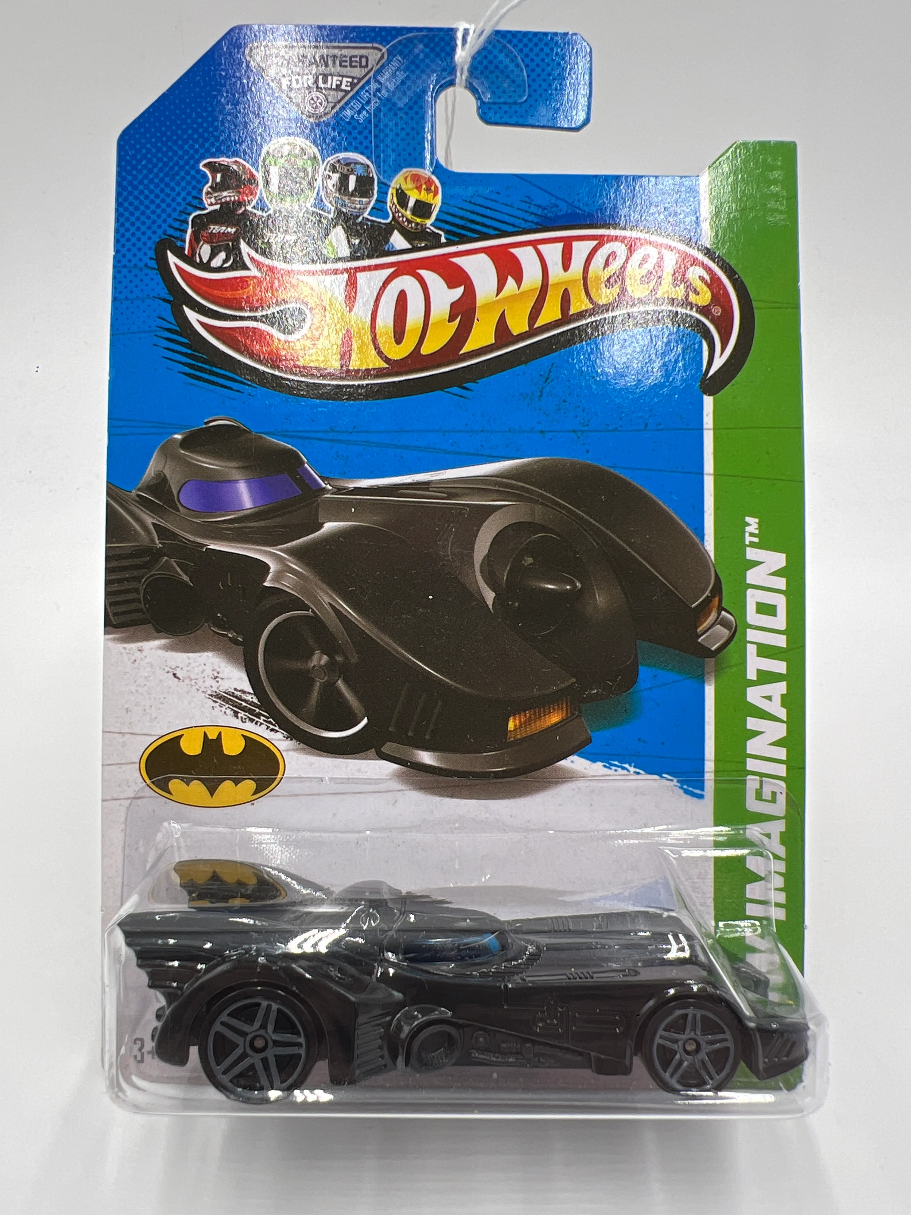 2013 Hot Wheels HW Imagination #61 Batmobile Black 117E - Image 2