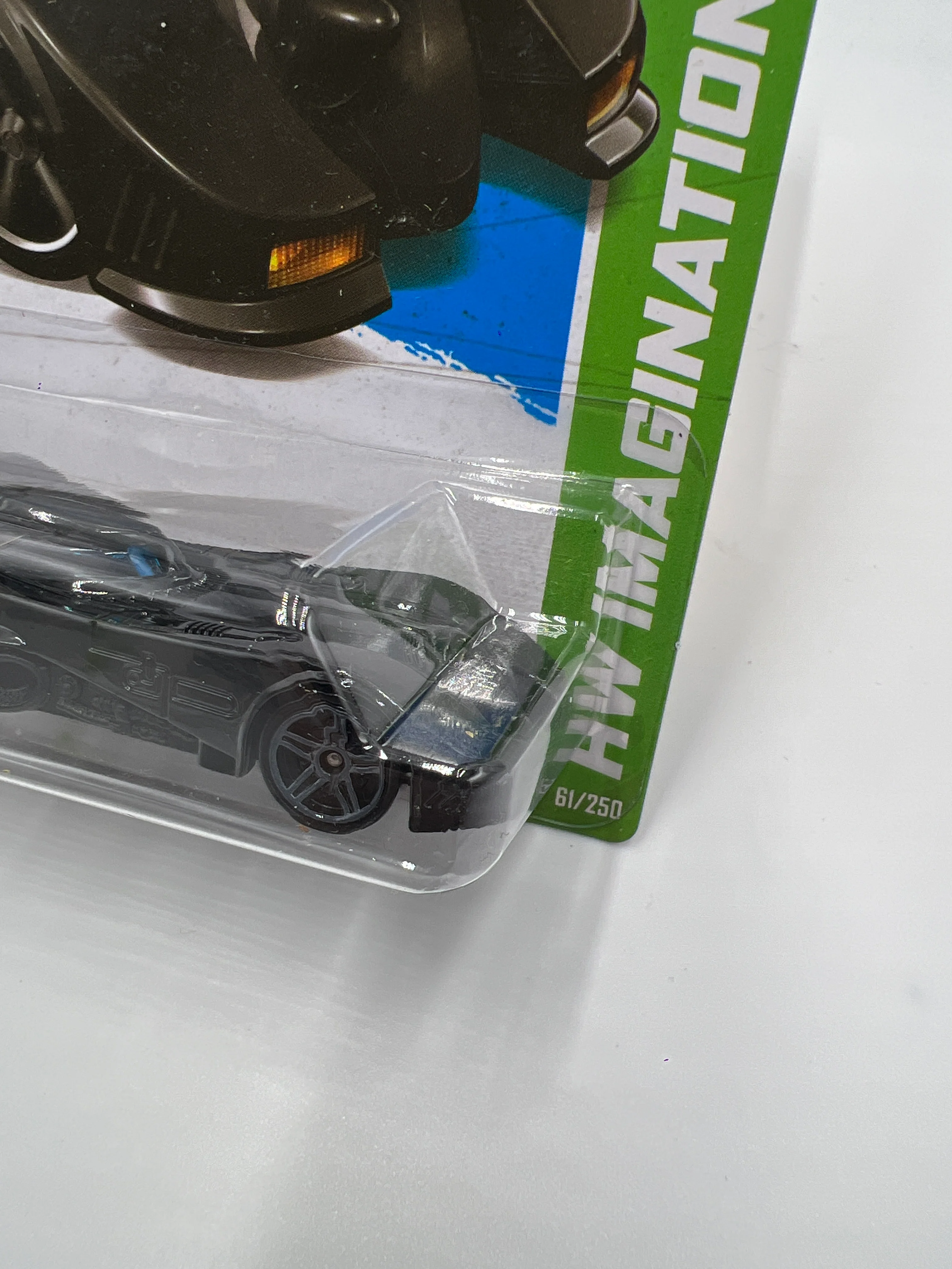 2013 Hot Wheels HW Imagination #61 Batmobile Black 117E - Image 4