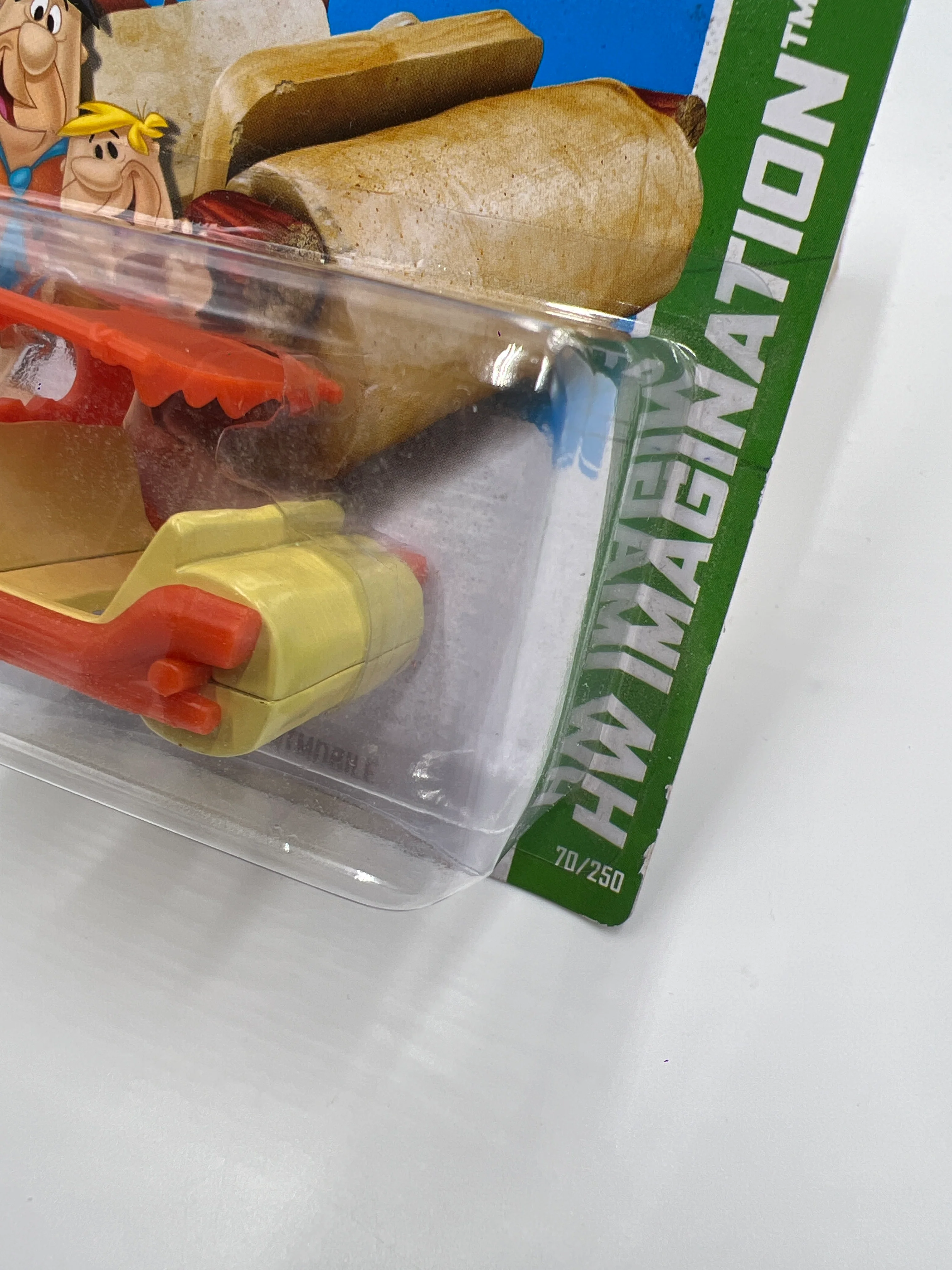 2013 Hot Wheels HW Imagination #70 The Flintstones Flintmobile 118C - Image 4