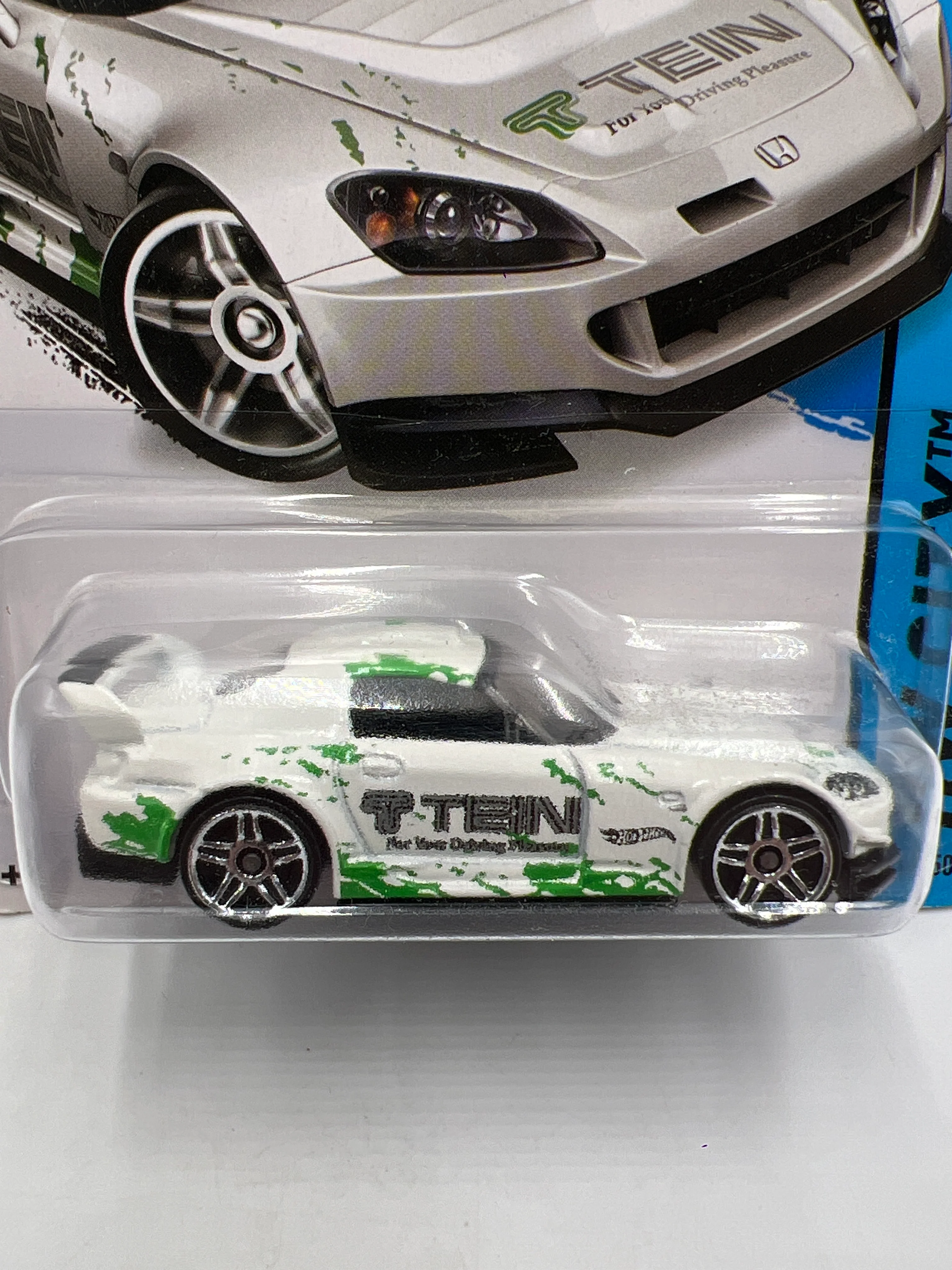 2015 Hot Wheels City #17 Honda S2000 TEIN White - Image 2