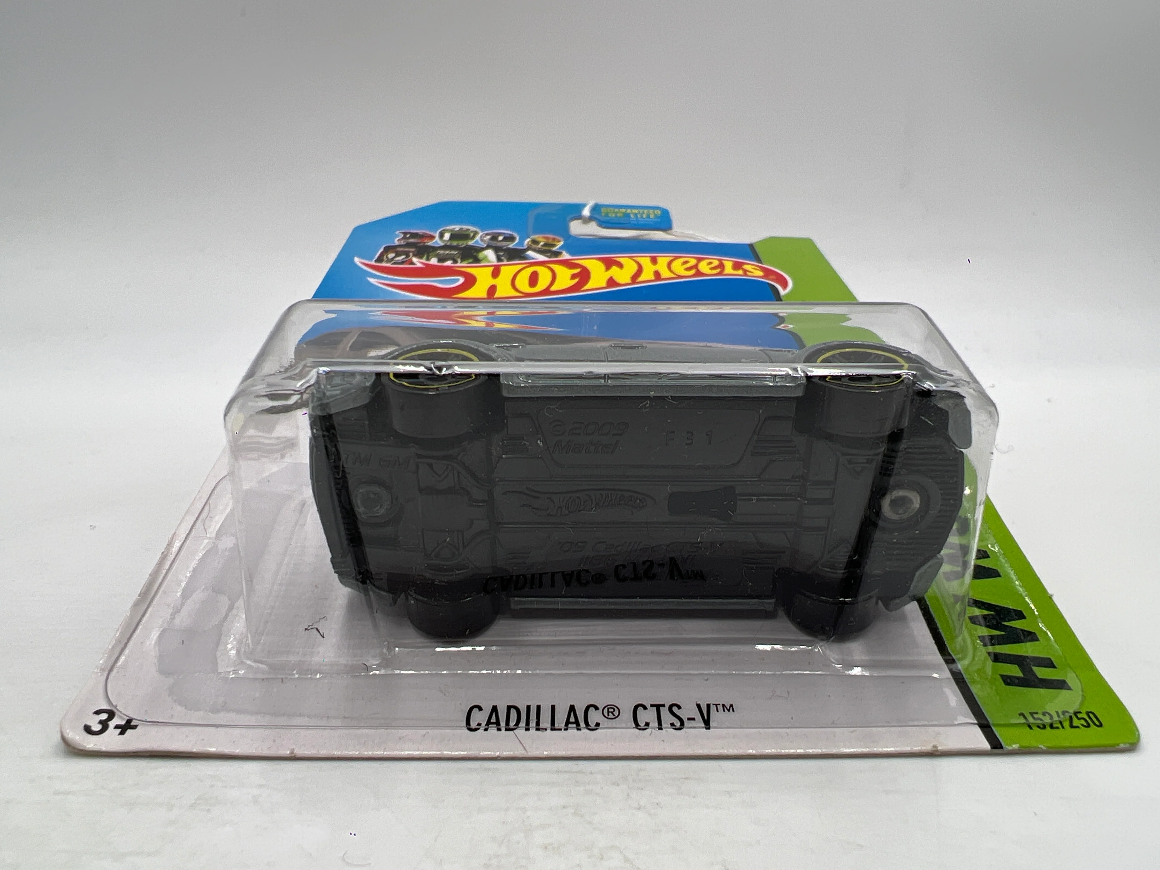 2013 Hot Wheels Kmart Exclusive #152 Cadillac CTS-V Silver 239F - Image 5
