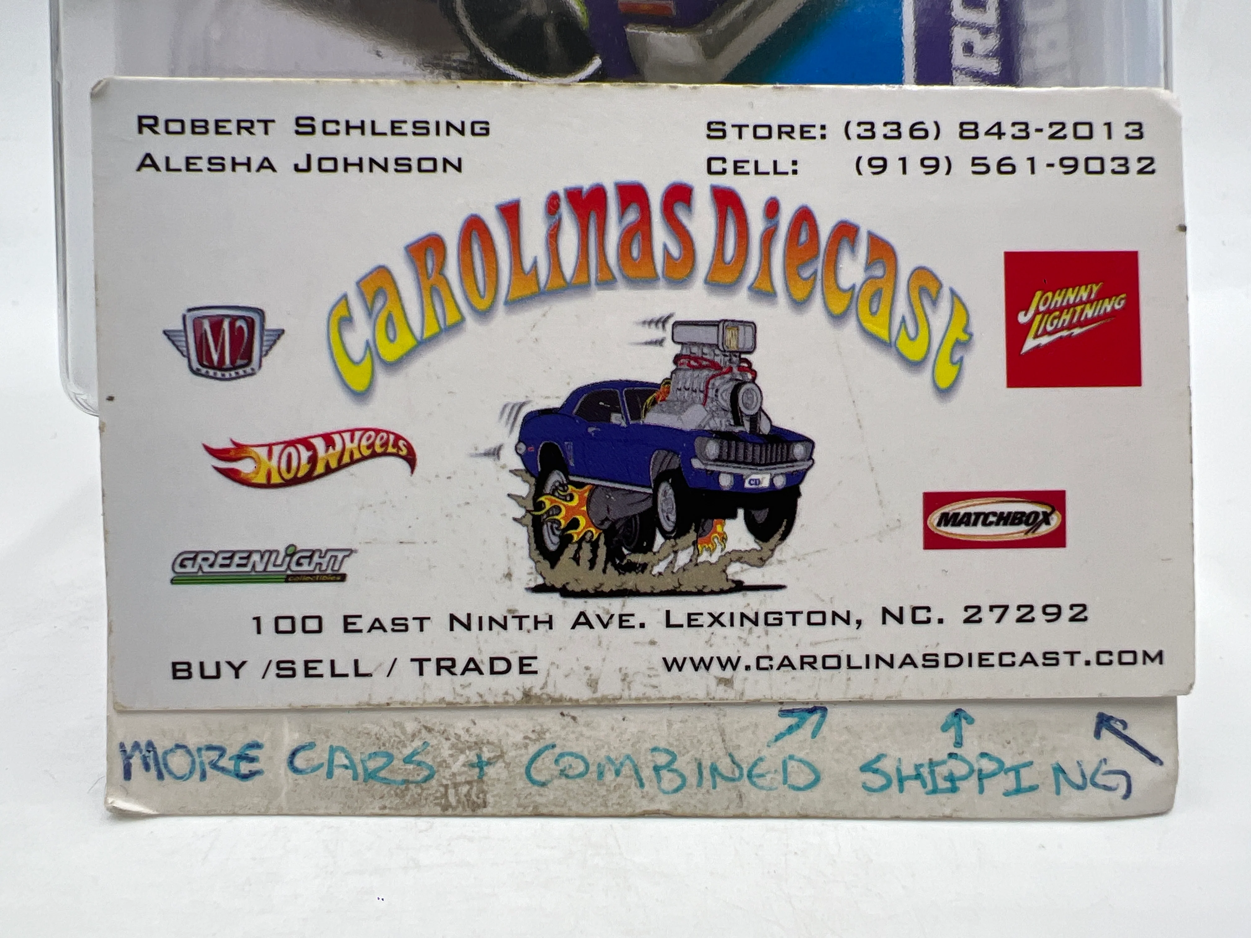 2013 Hot Wheels Showroom #166 83 Chevy Silverado Purple W/Protector - Image 8