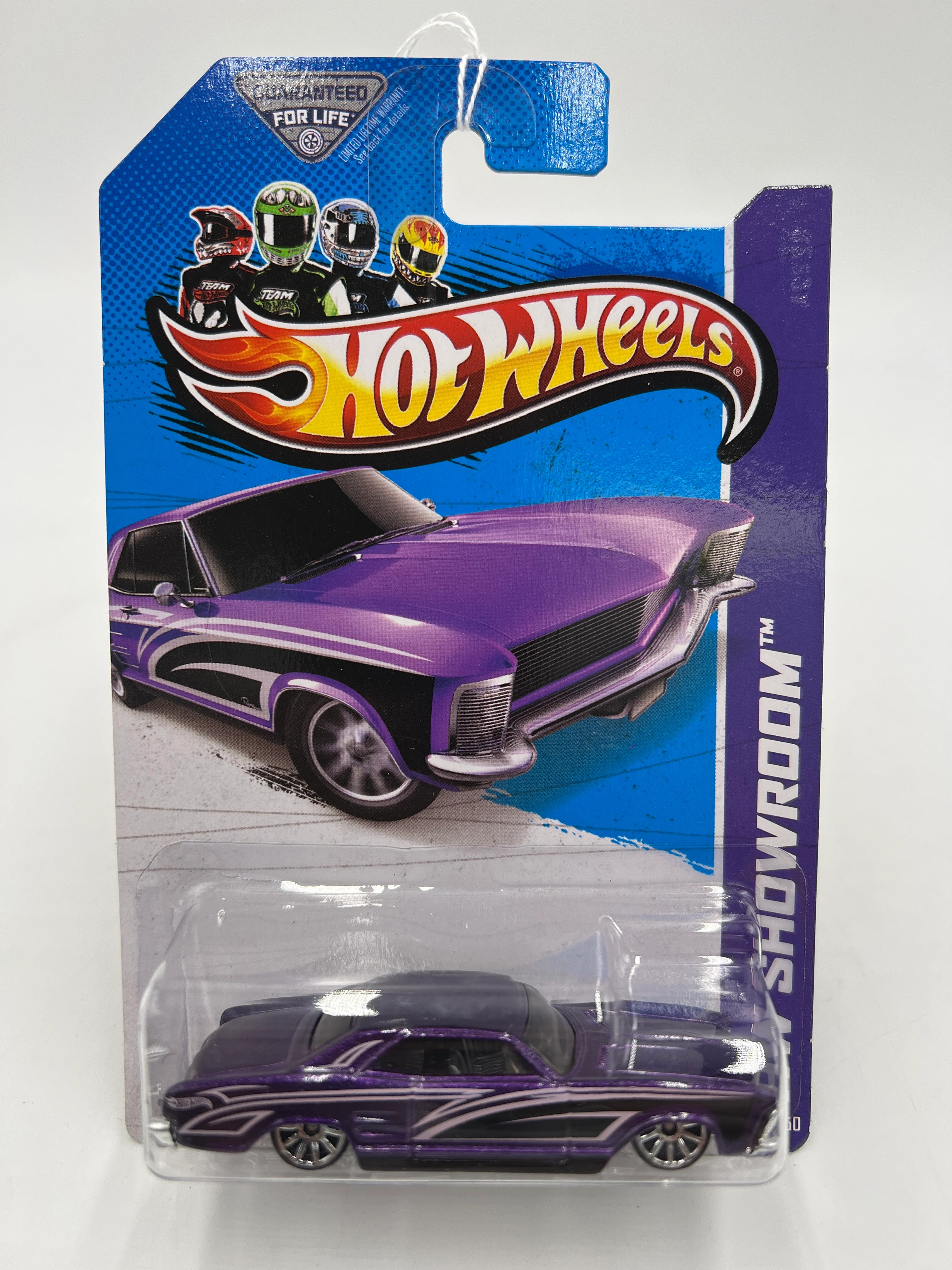 2013 Hot Wheels Showroom #238 64 Buick Riviera Purple 53D - Image 2