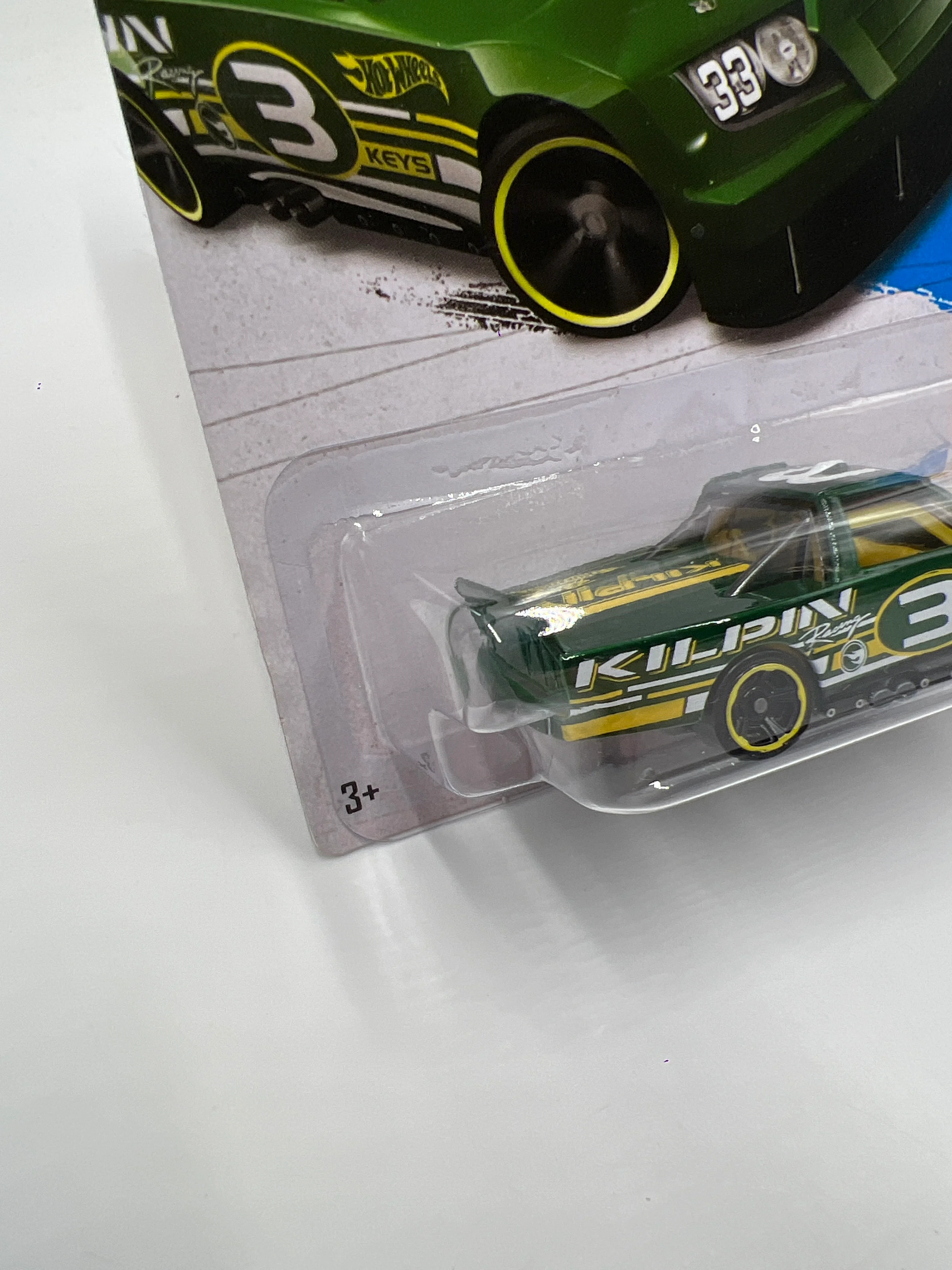 2013 Hot Wheels Treasure Hunt #121 Circle Trucker Green - Image 4