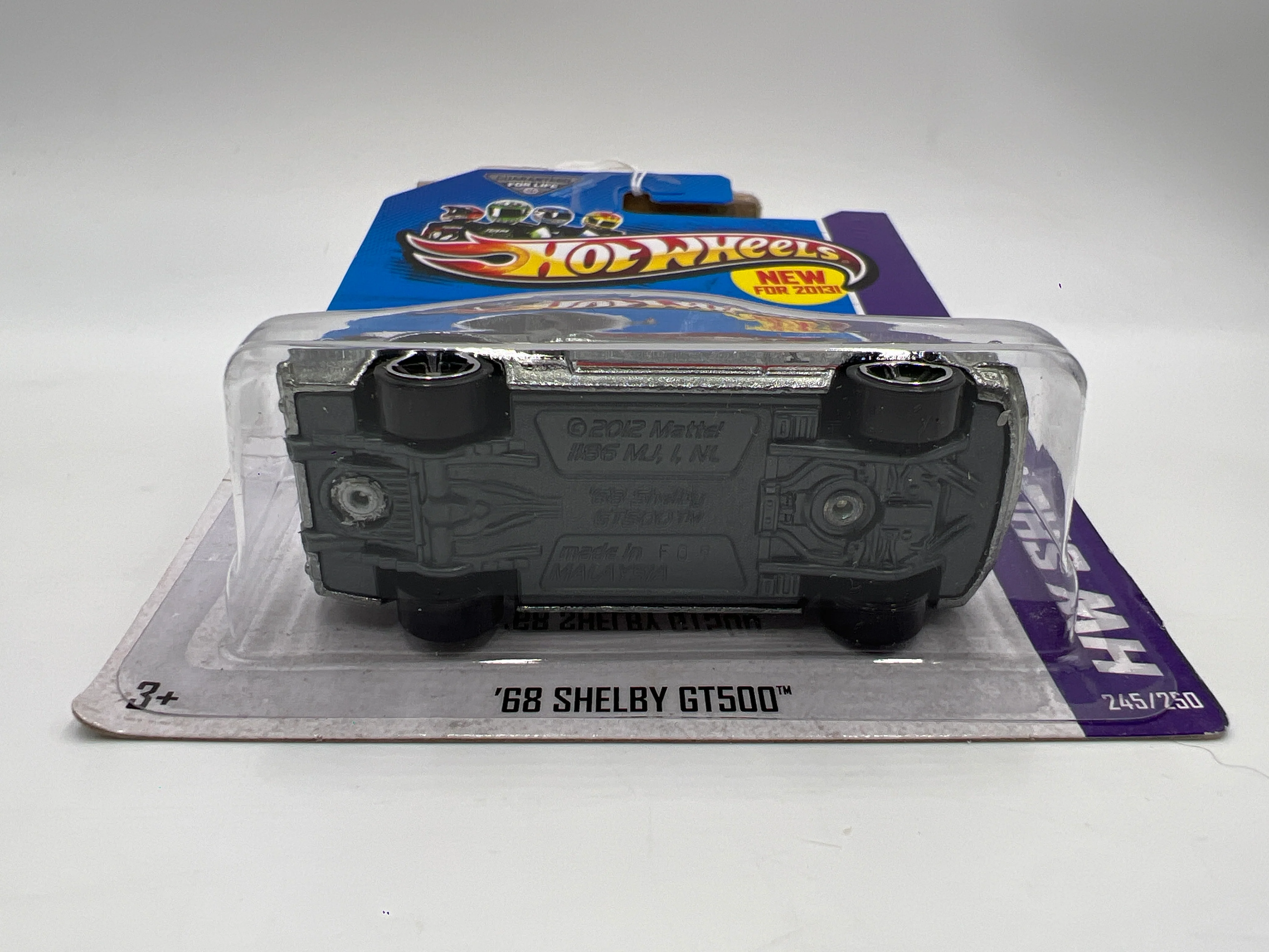 2013 Hot Wheels Walmart Exclusive Zamac 011 #245 68 Shelby GT500 145C - Image 6