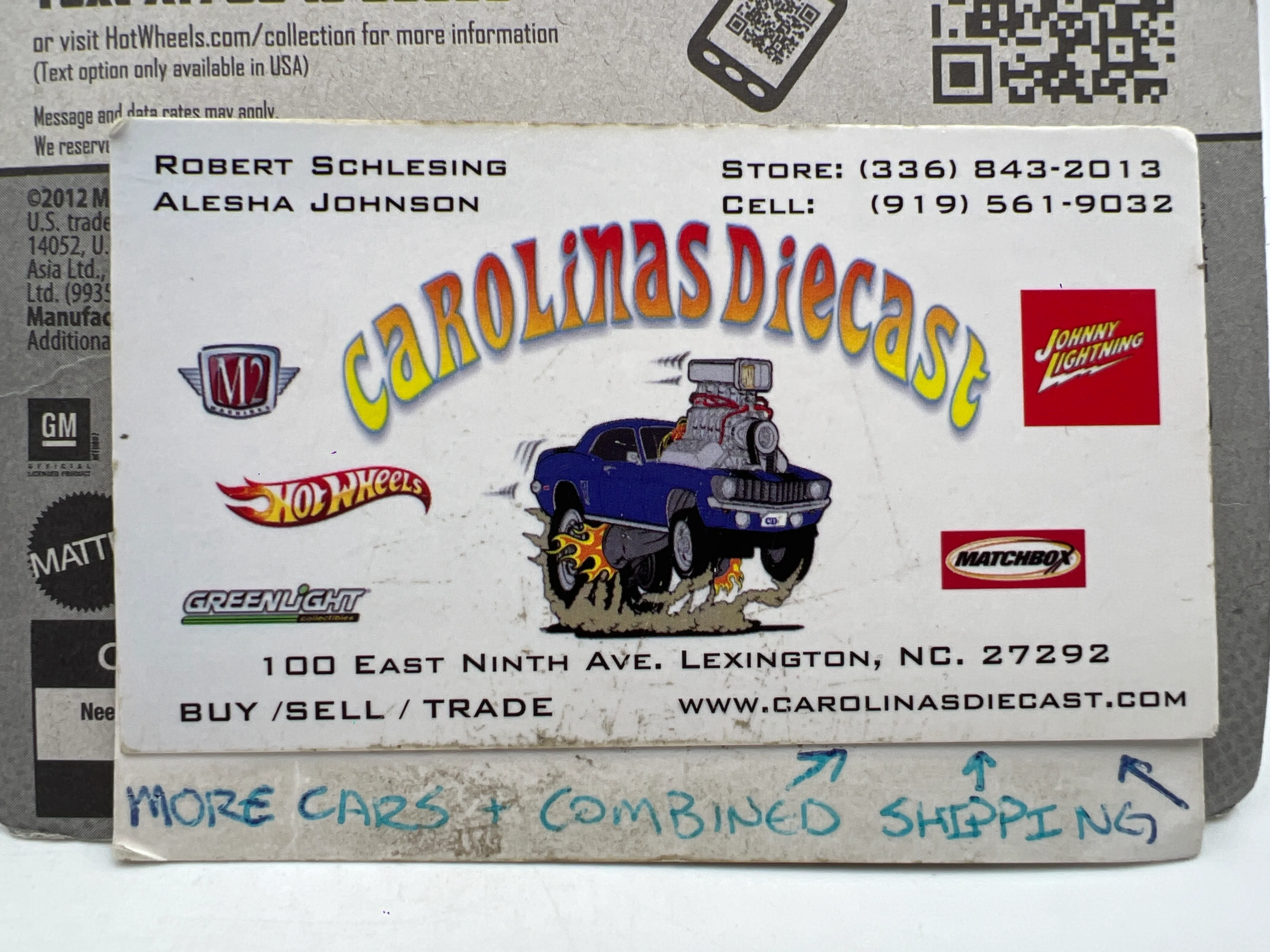 2013 Hot Wheels Showroom #152 Cadillac CTS-V Red 56E - Image 7