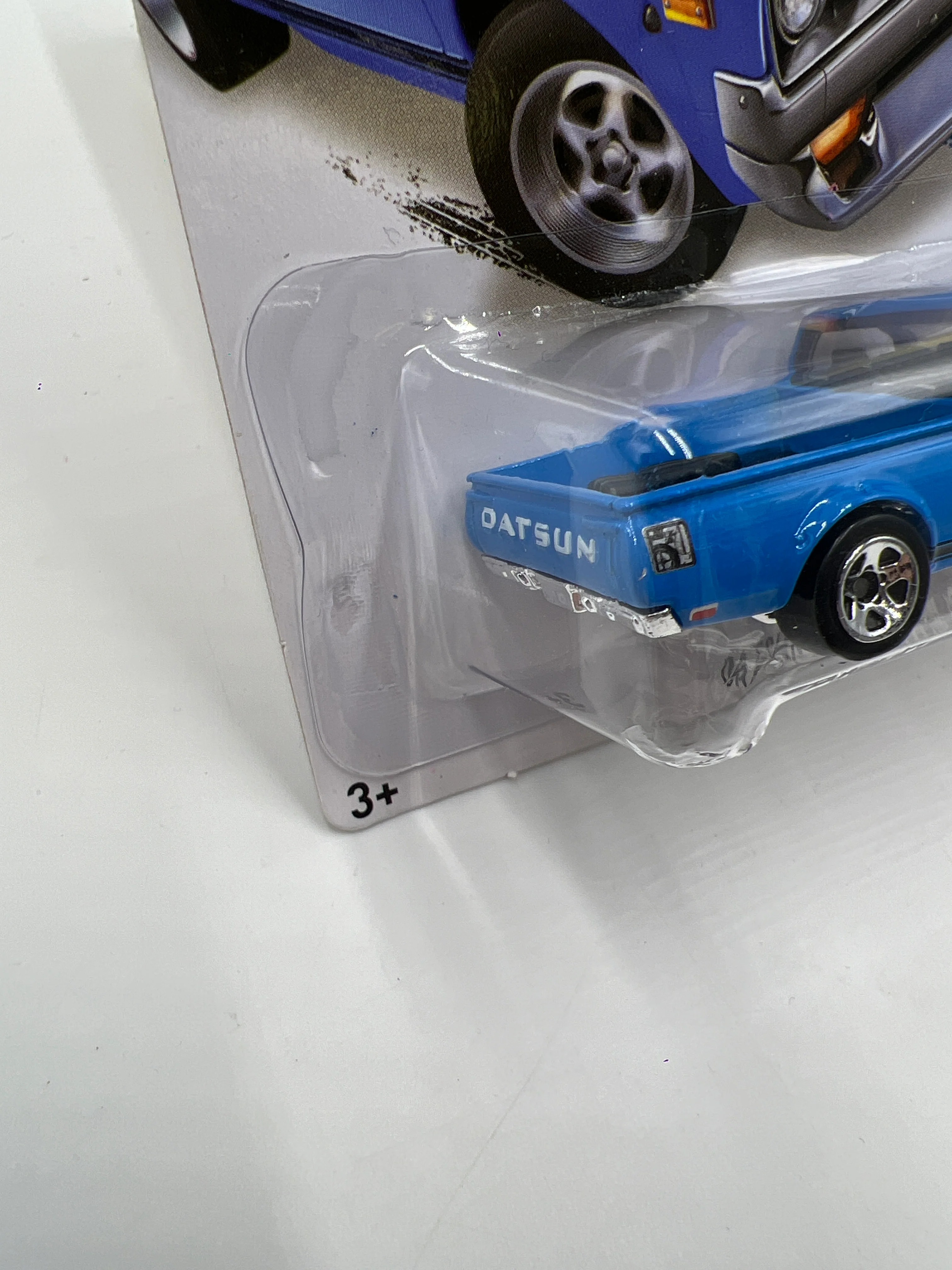2014 Hot Wheels Kmart Exclusive Off-Road #139 Datsun 620 Blue - Image 5