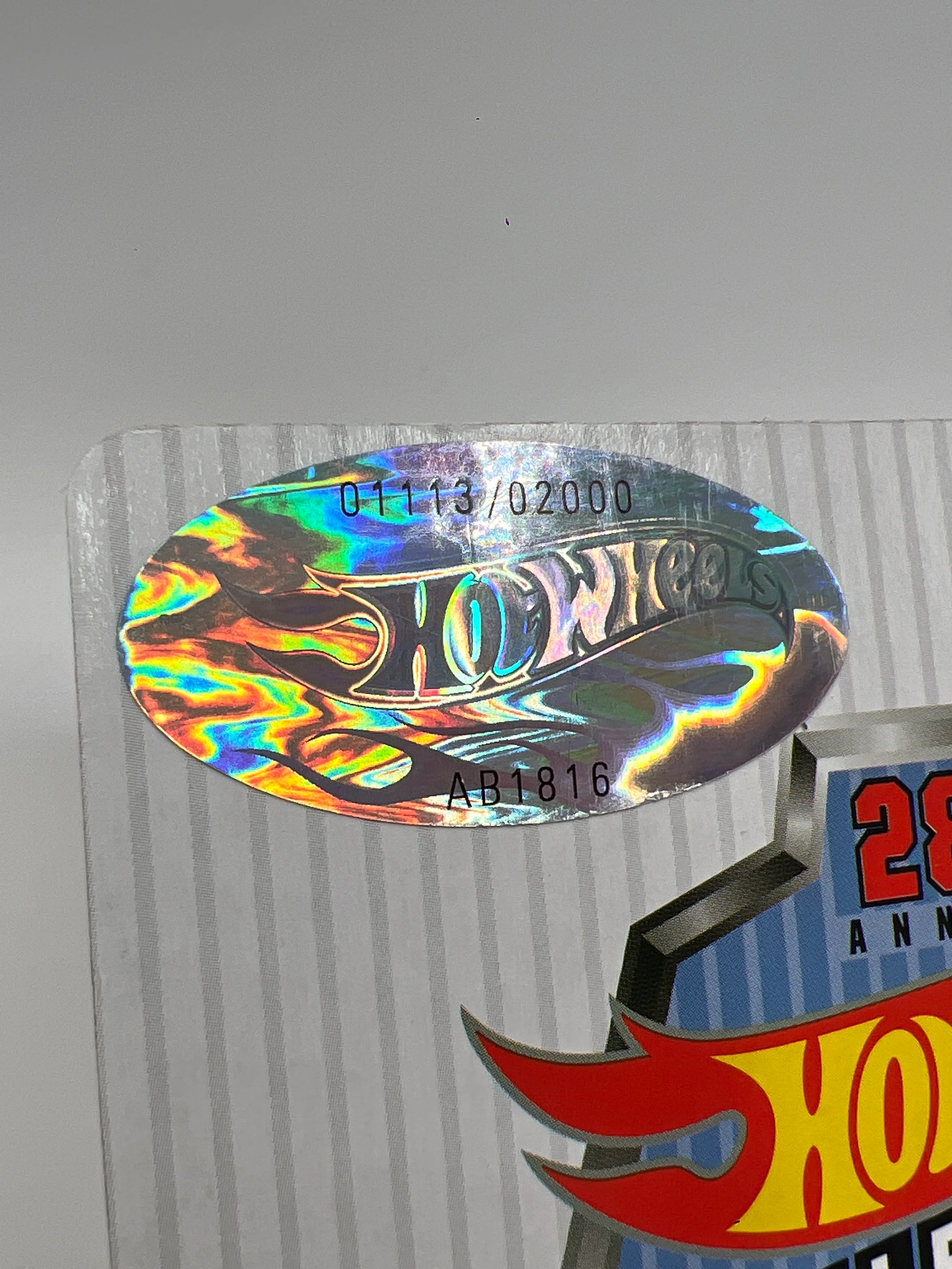 2014 Hot Wheels 28th Annual Collectors Convention LA #1113/2000 Classic Nomad W/Protector - Image 7