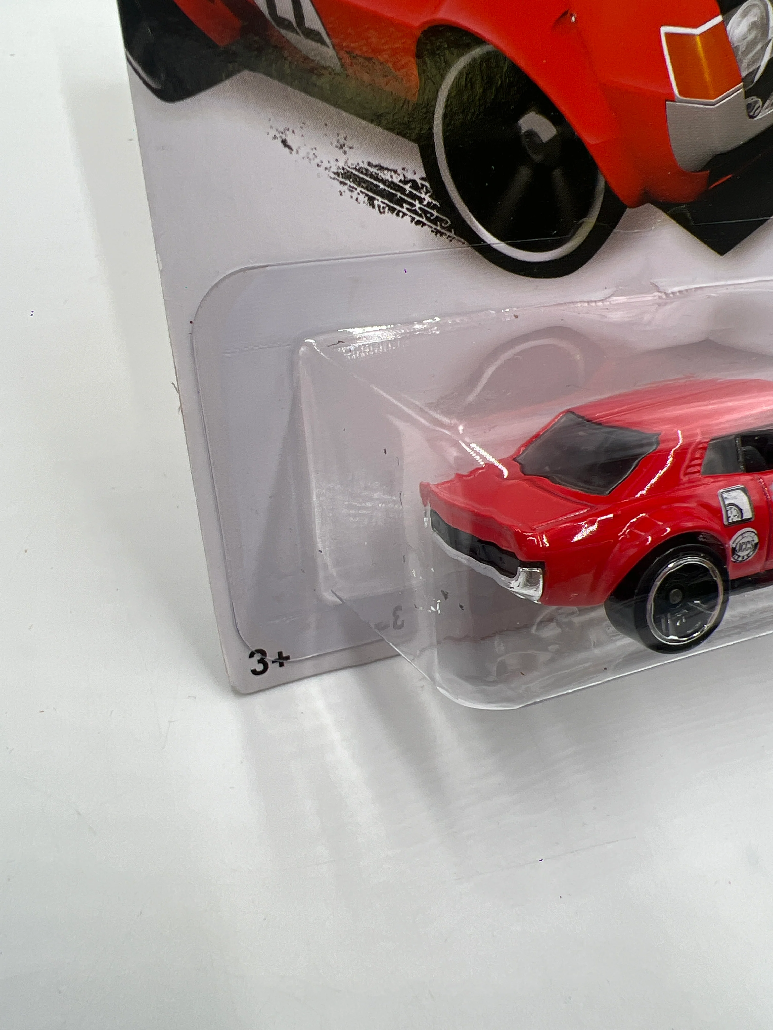 2014 Hot Wheels City #24 70 Toyota Celica Red 94C - Image 5