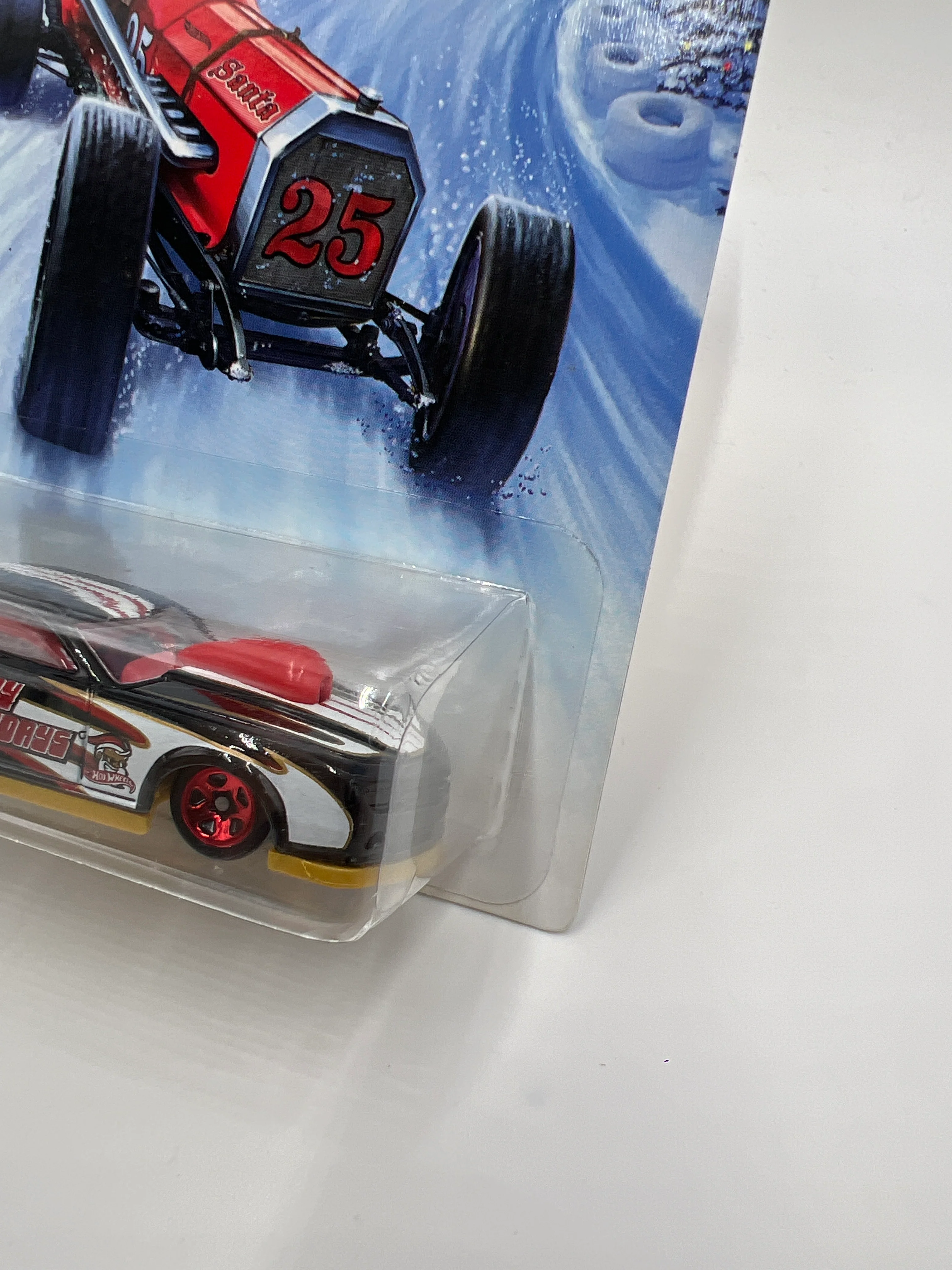 2014 Hot Wheels Holiday Hot Rods #1 10 Pro Stock Camaro Black 150D - Image 3