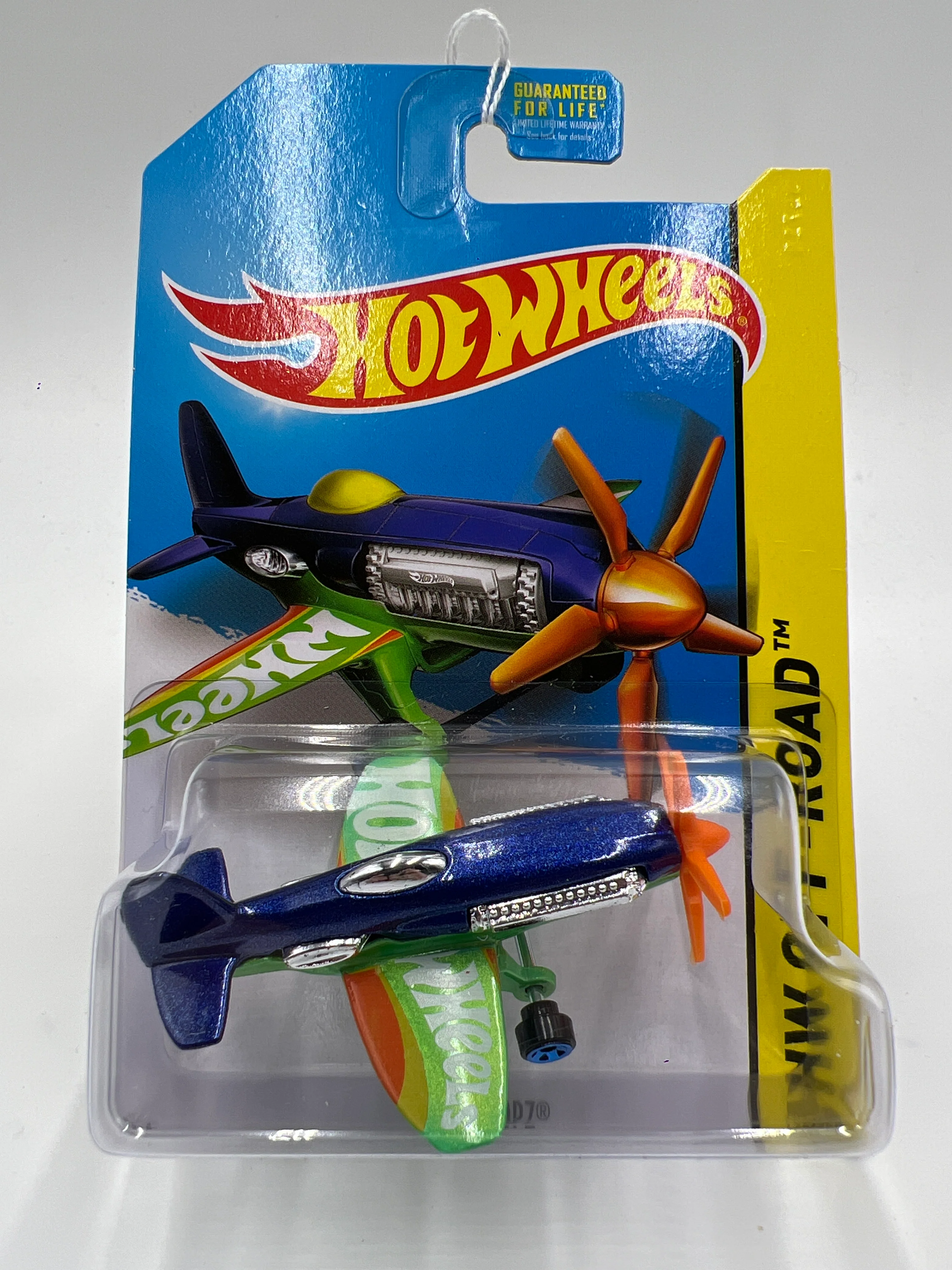 2014 Hot Wheels Off-Road #124 Mad Propz Blue/Green 52i - Image 2