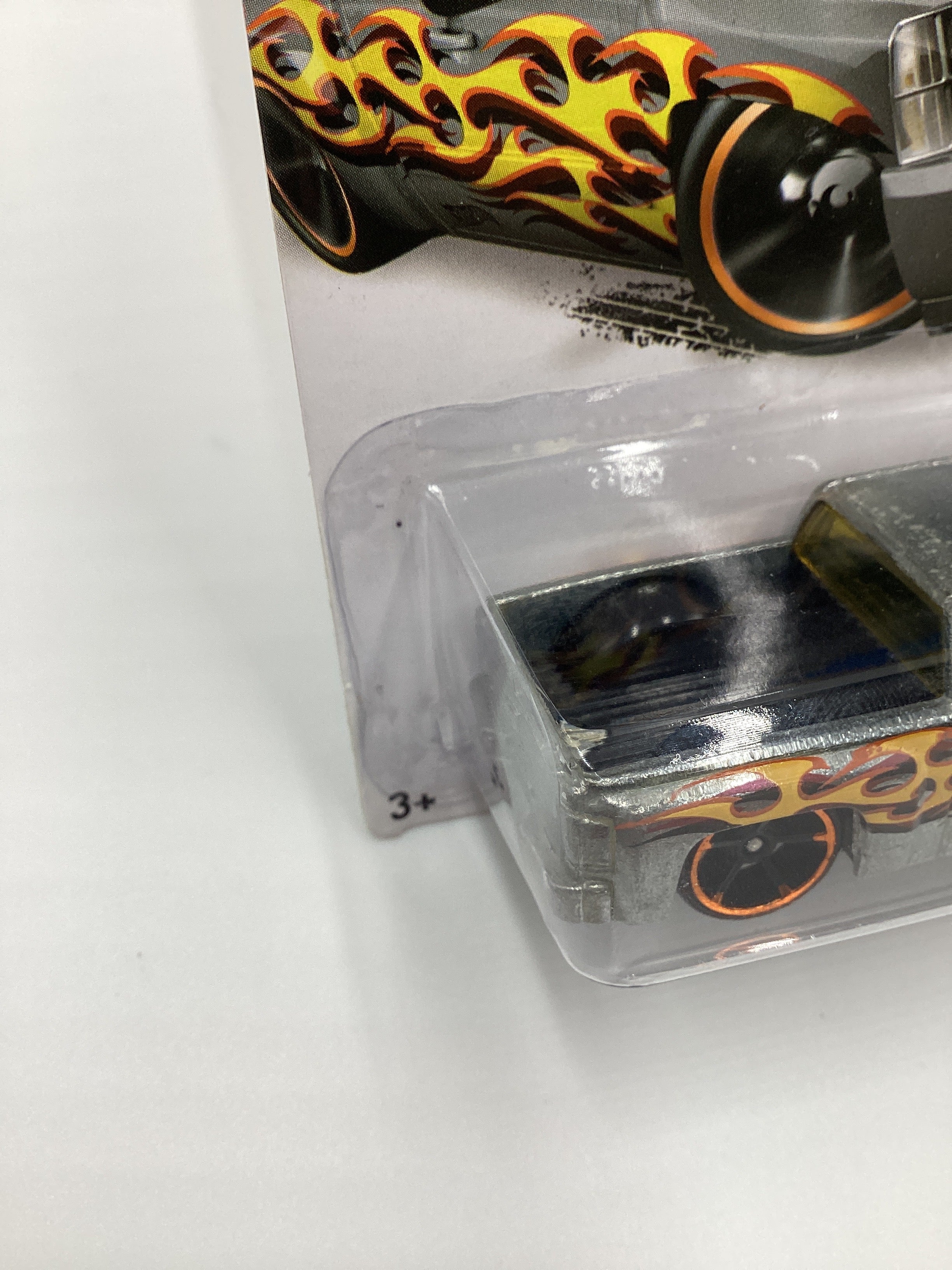 2014 Hot Wheels Off-Road #132 Zamac Chevy Silverado W/Protector *See Description* - Image 5