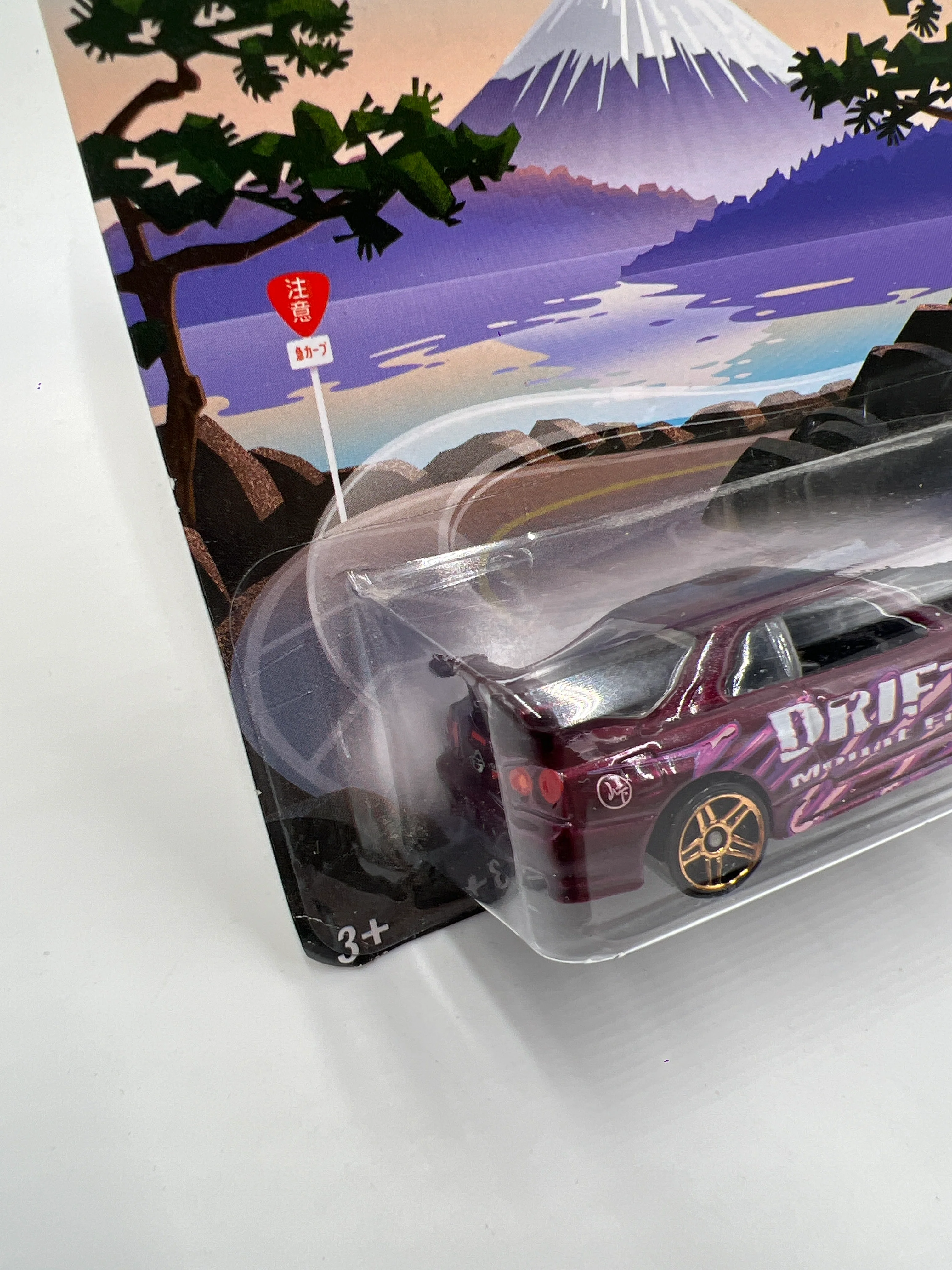 Hot Wheels HW Road Trippin #9 Nissan Skyline GT-R R34 W/Protector - Image 4