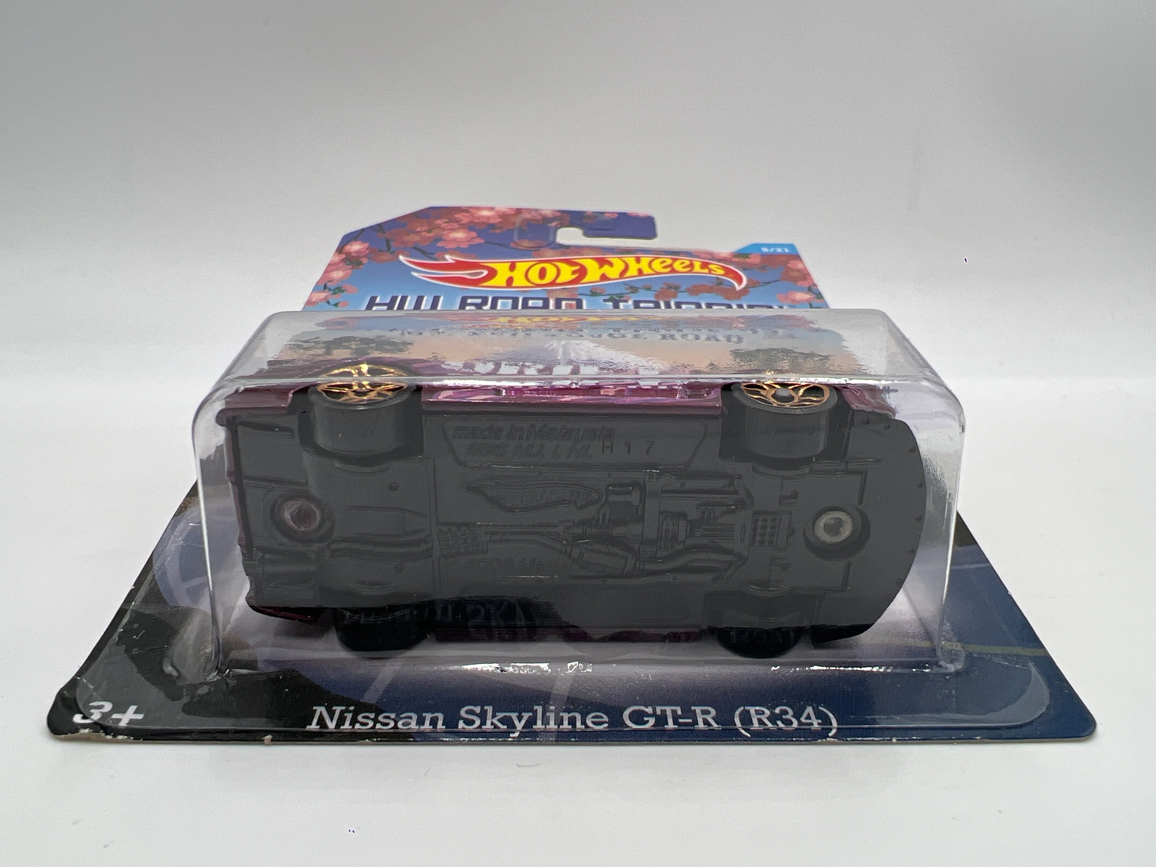 Hot Wheels HW Road Trippin #9 Nissan Skyline GT-R R34 W/Protector - Image 5