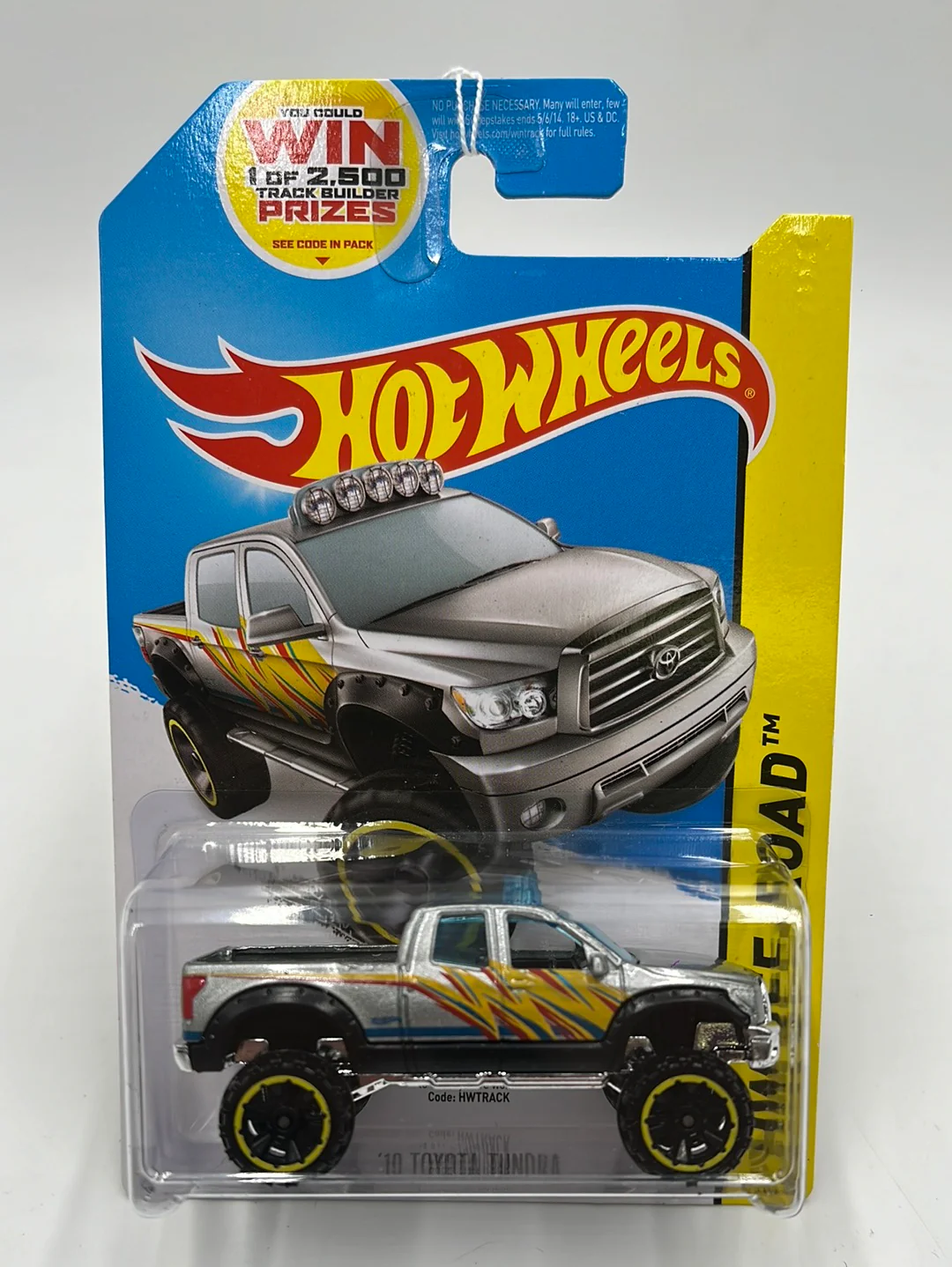 2014 Hot Wheels #131 10 Toyota Tundra 94D - Image 2