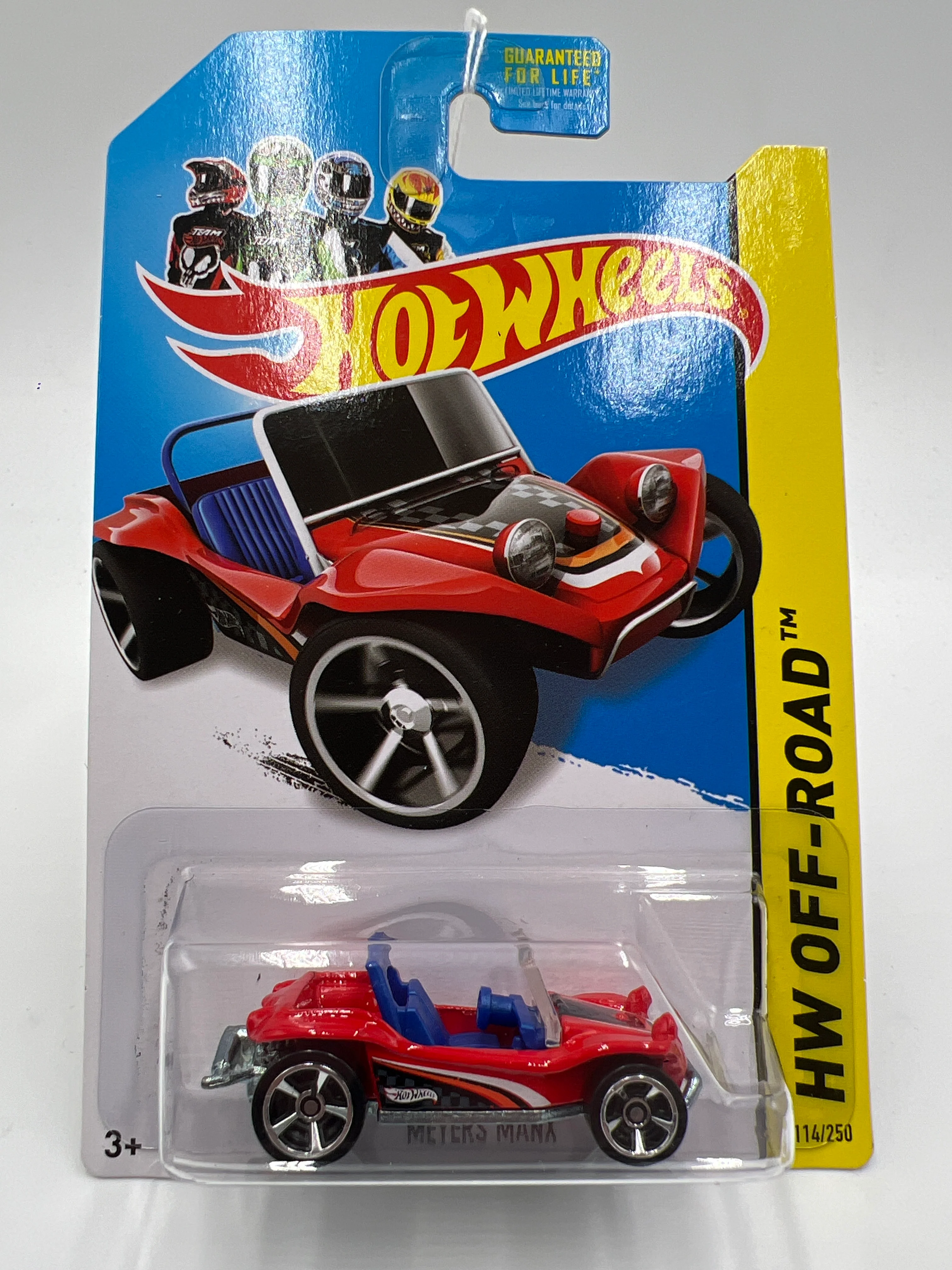 2014 Hot Wheels Off-Road #114 Meyers Manx Red 67H - Image 2