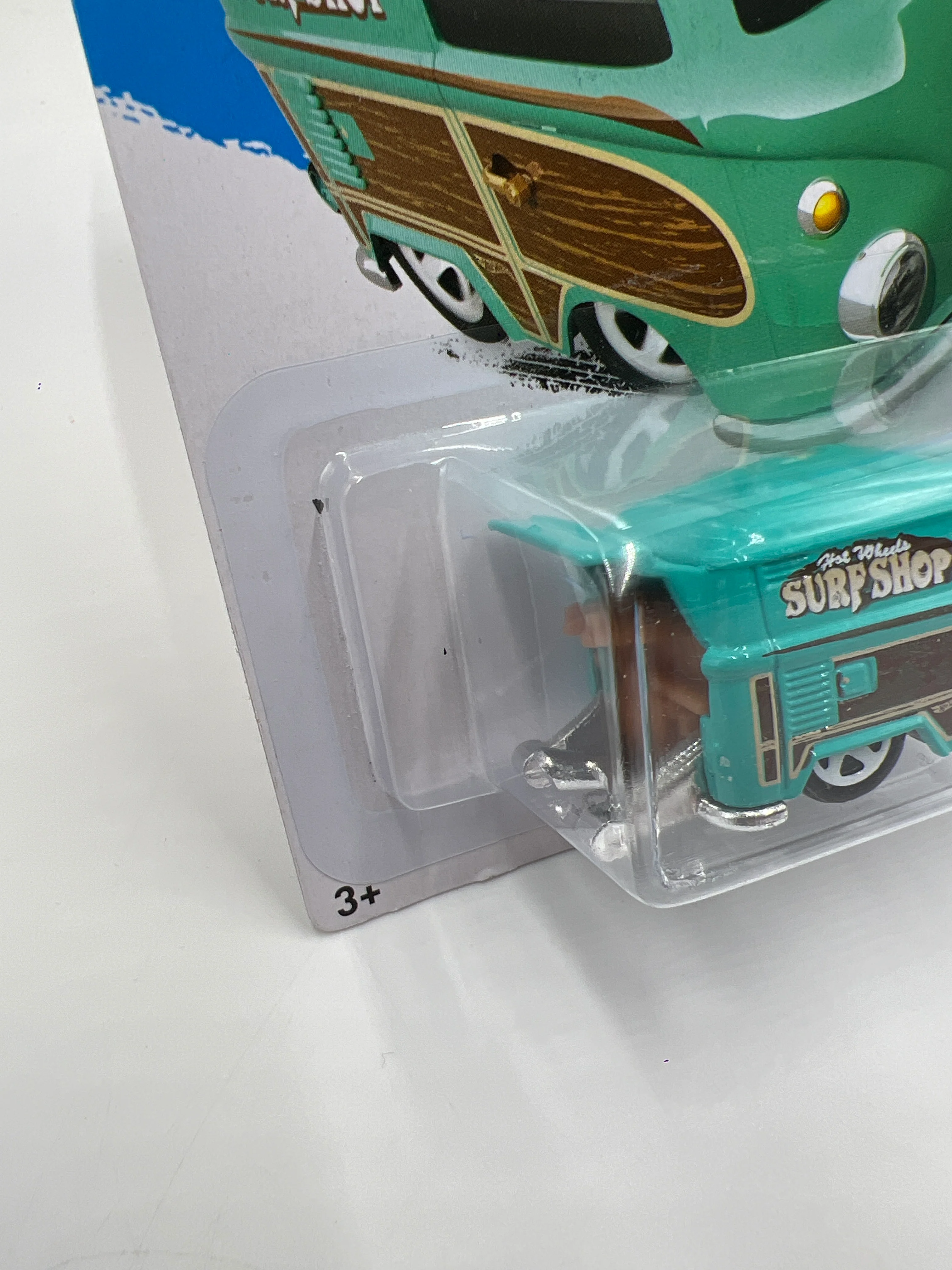 2015 Hot Wheels City #73 Kool Kombi Turquoise 98A - Image 5