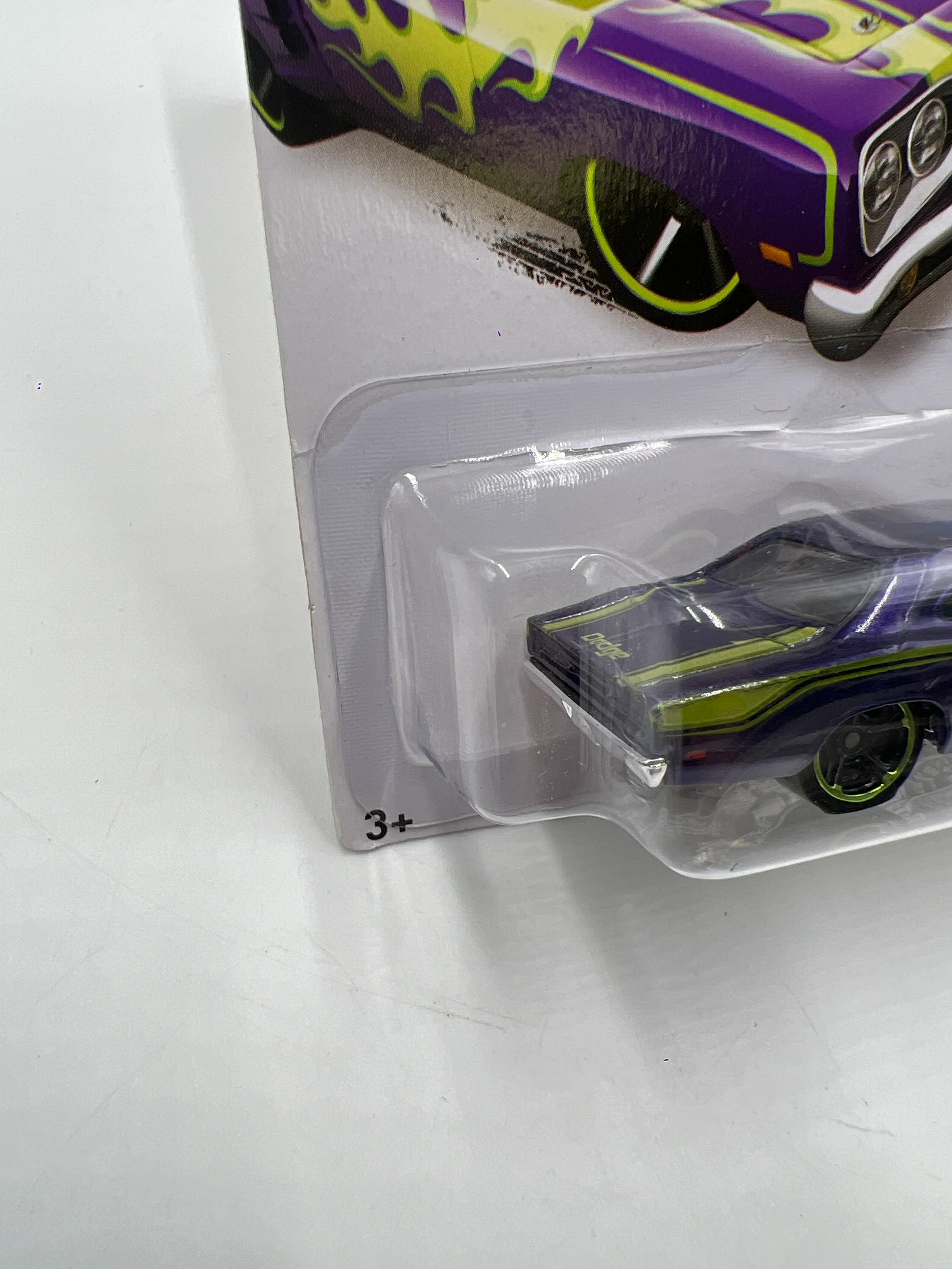 2014 Hot Wheels Workshop #212 69 Dodge Coronet Superbee Purple 38D - Image 5