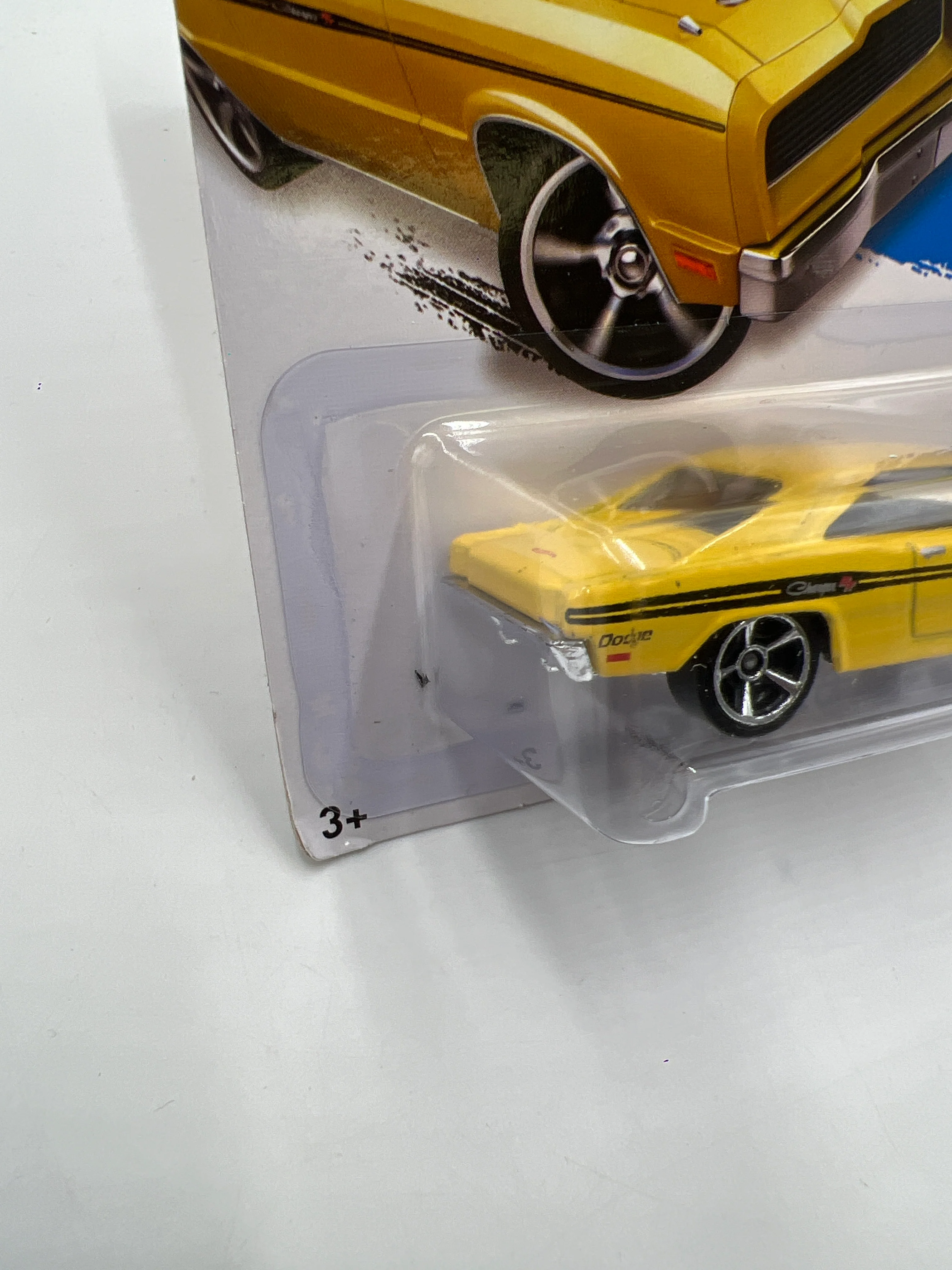 2014 Hot Wheels Workshop #240 1974 Brazilian Dodge Charger Yellow 56A - Image 5