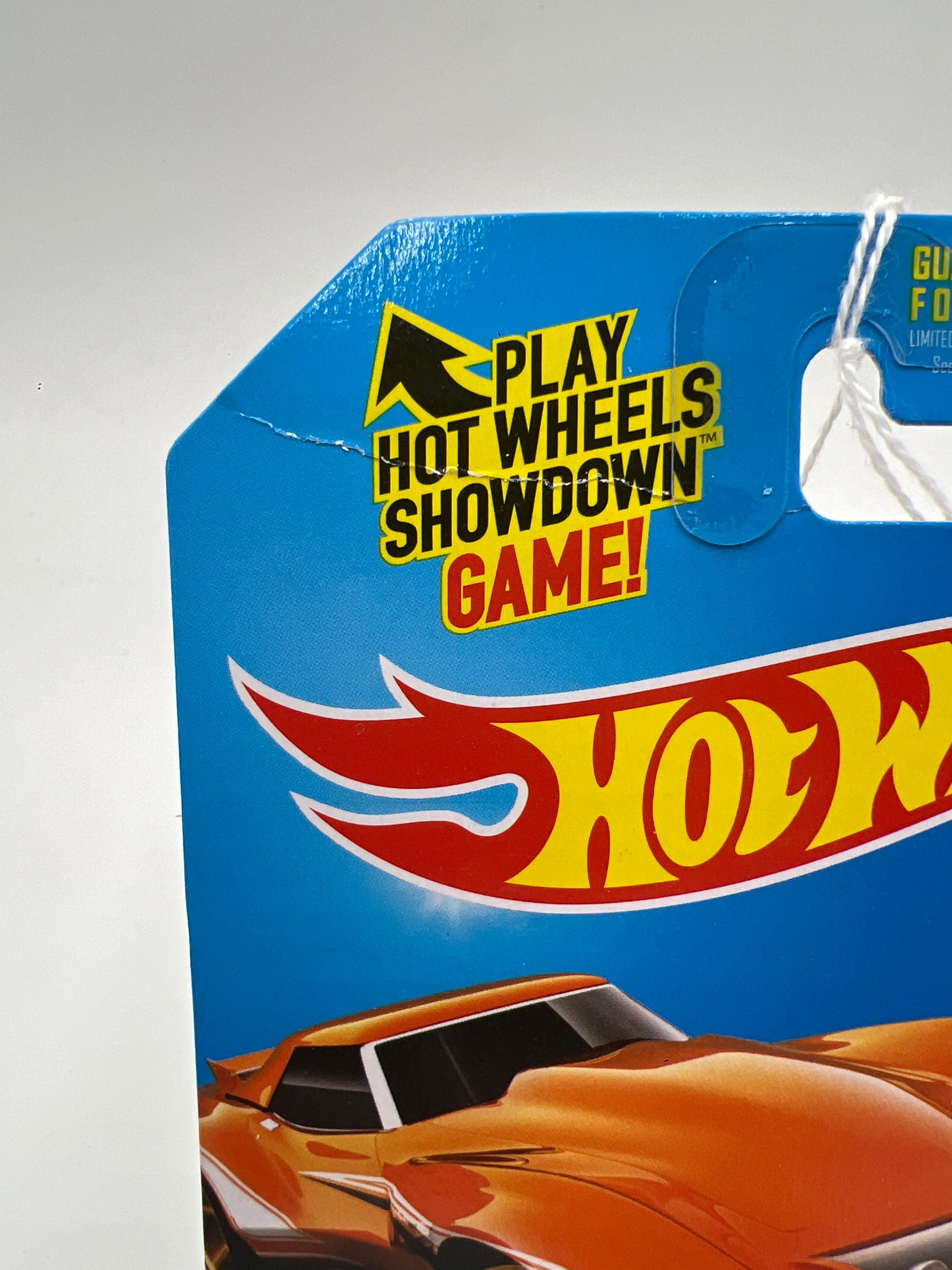 2014 Hot Wheels Workshop #237 76 Greenwood Corvette Orange (Card Not Perfect) 14G - Image 6