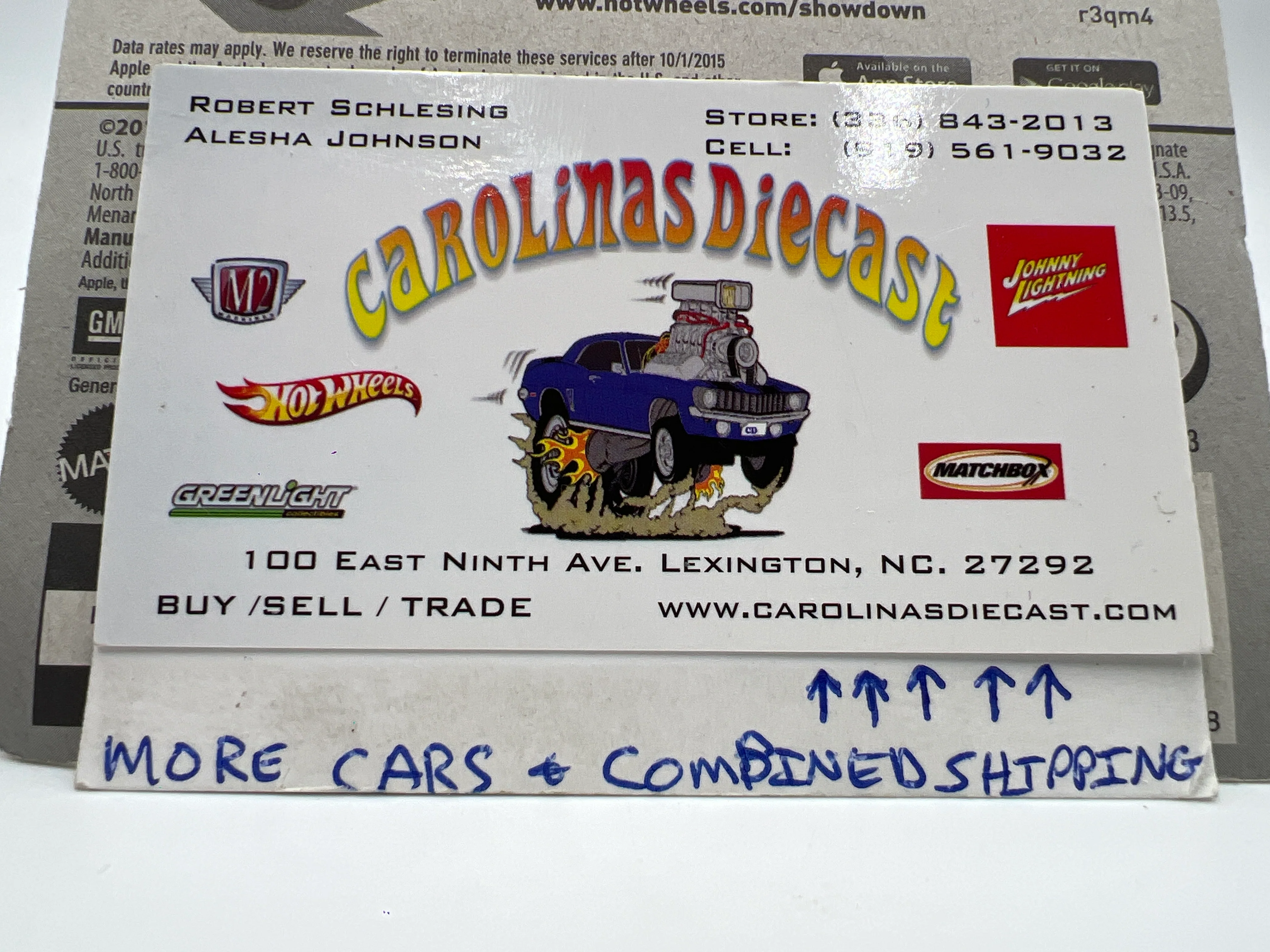 2014 Hot Wheels Workshop #237 76 Greenwood Corvette Orange (Card Not Perfect) 14G - Image 9