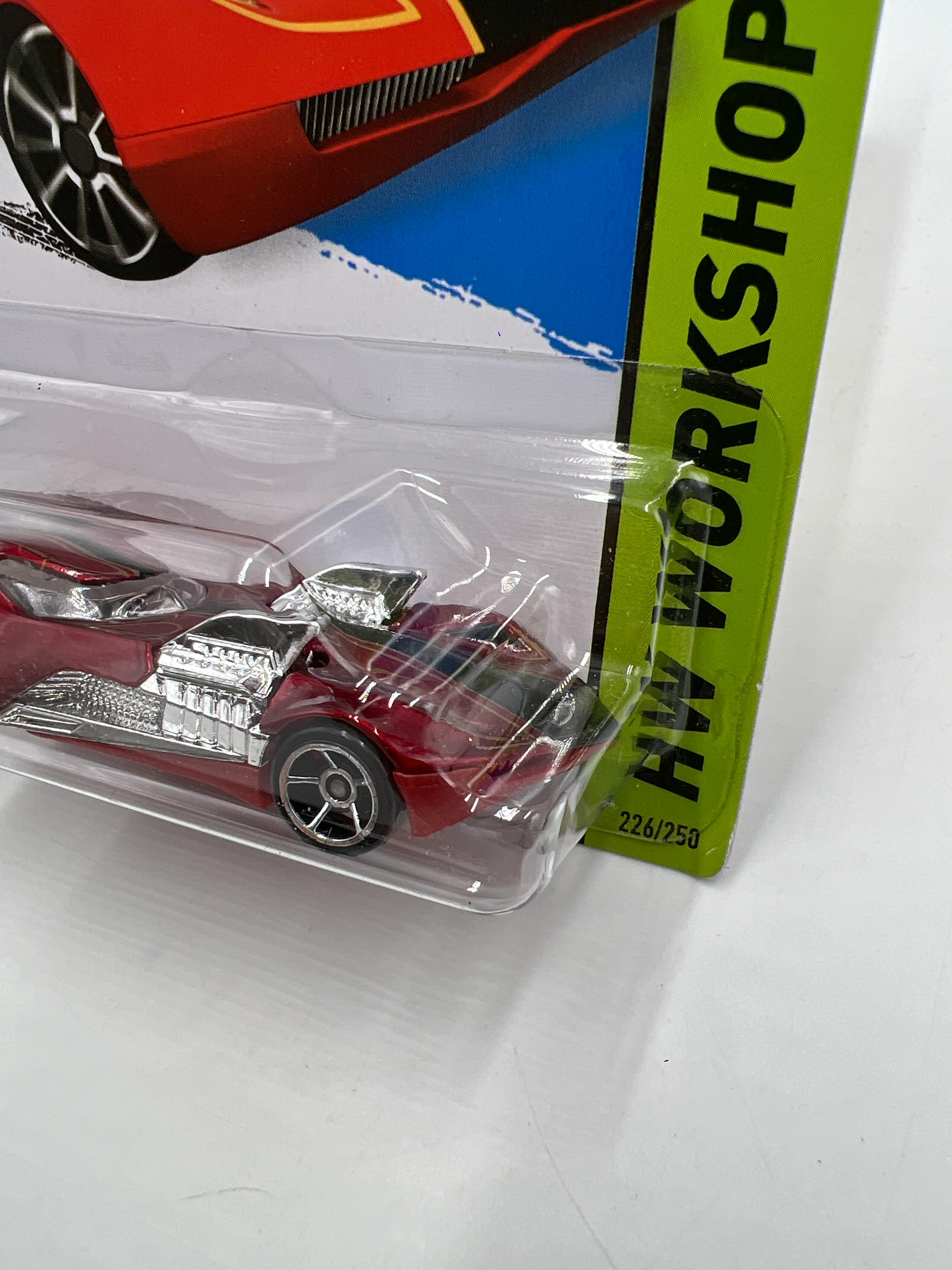 2014 Hot Wheels Workshop #226 Twin Mill III Red 59A - Image 4