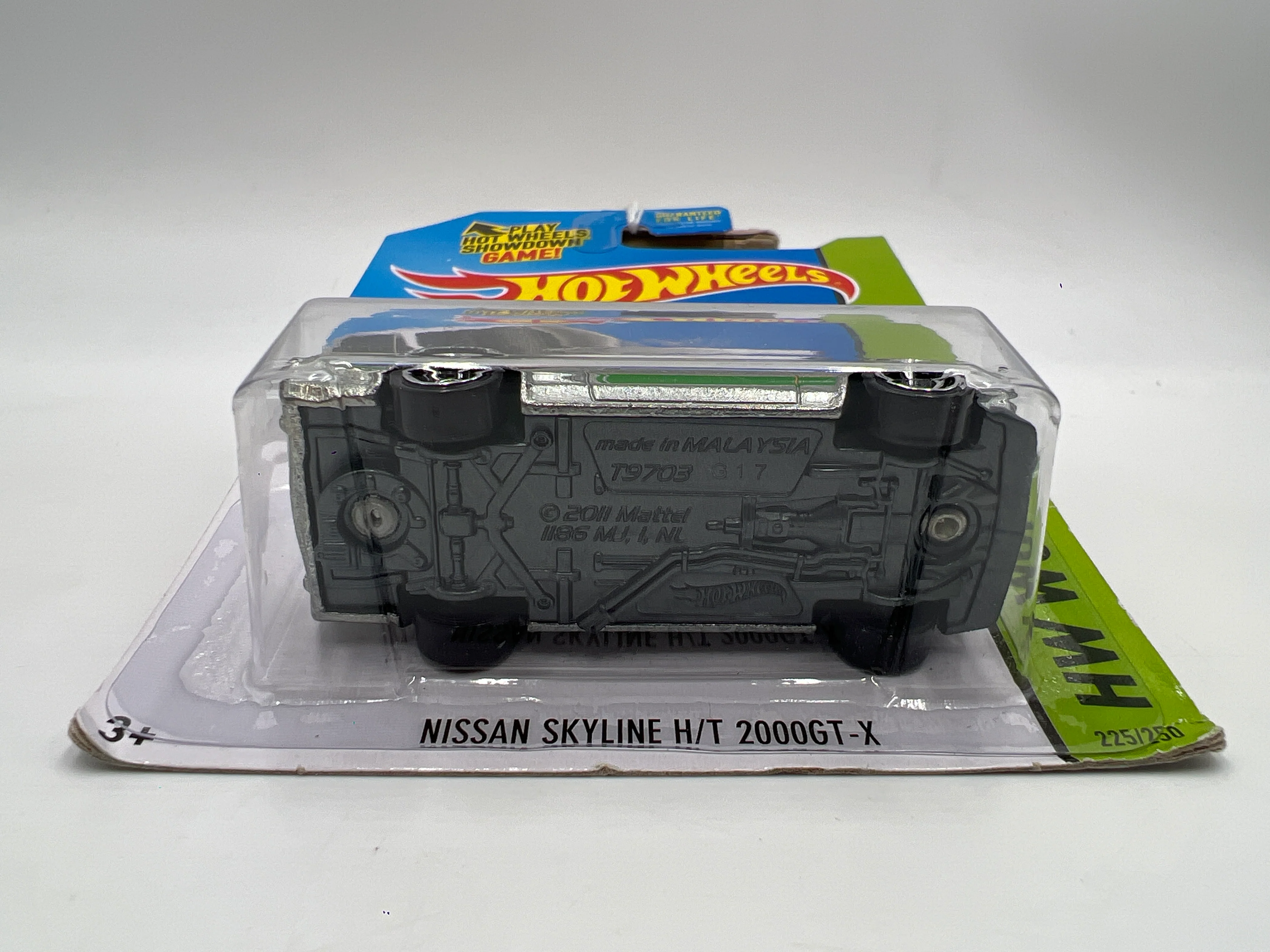 2014 Hot Wheels Walmart Exclusive Zamac 14 #225 Nissan Skyline H/T 2000GT-X - Image 6