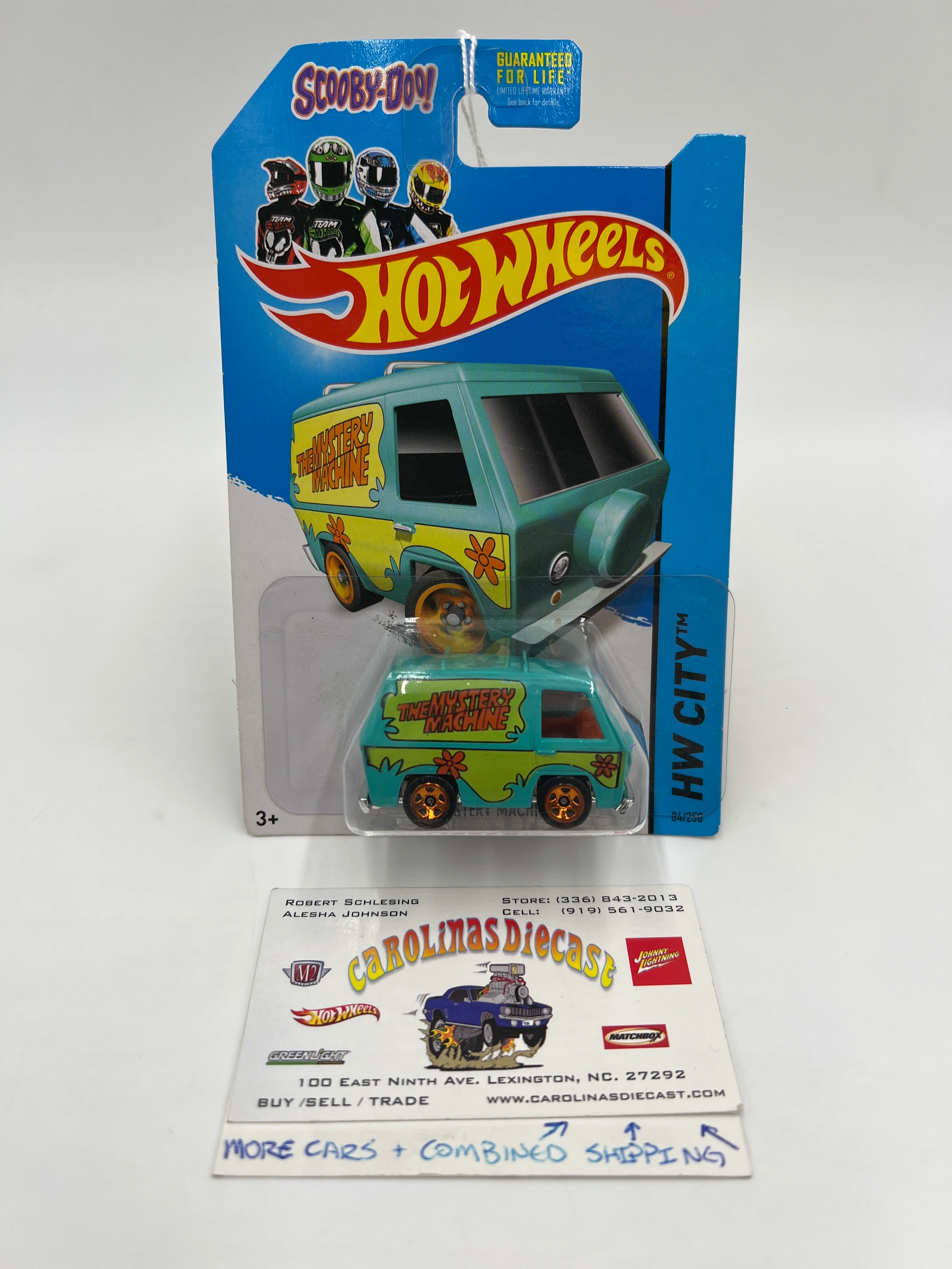 2014 Hot Wheels City #84 The Mystery Machine 122D