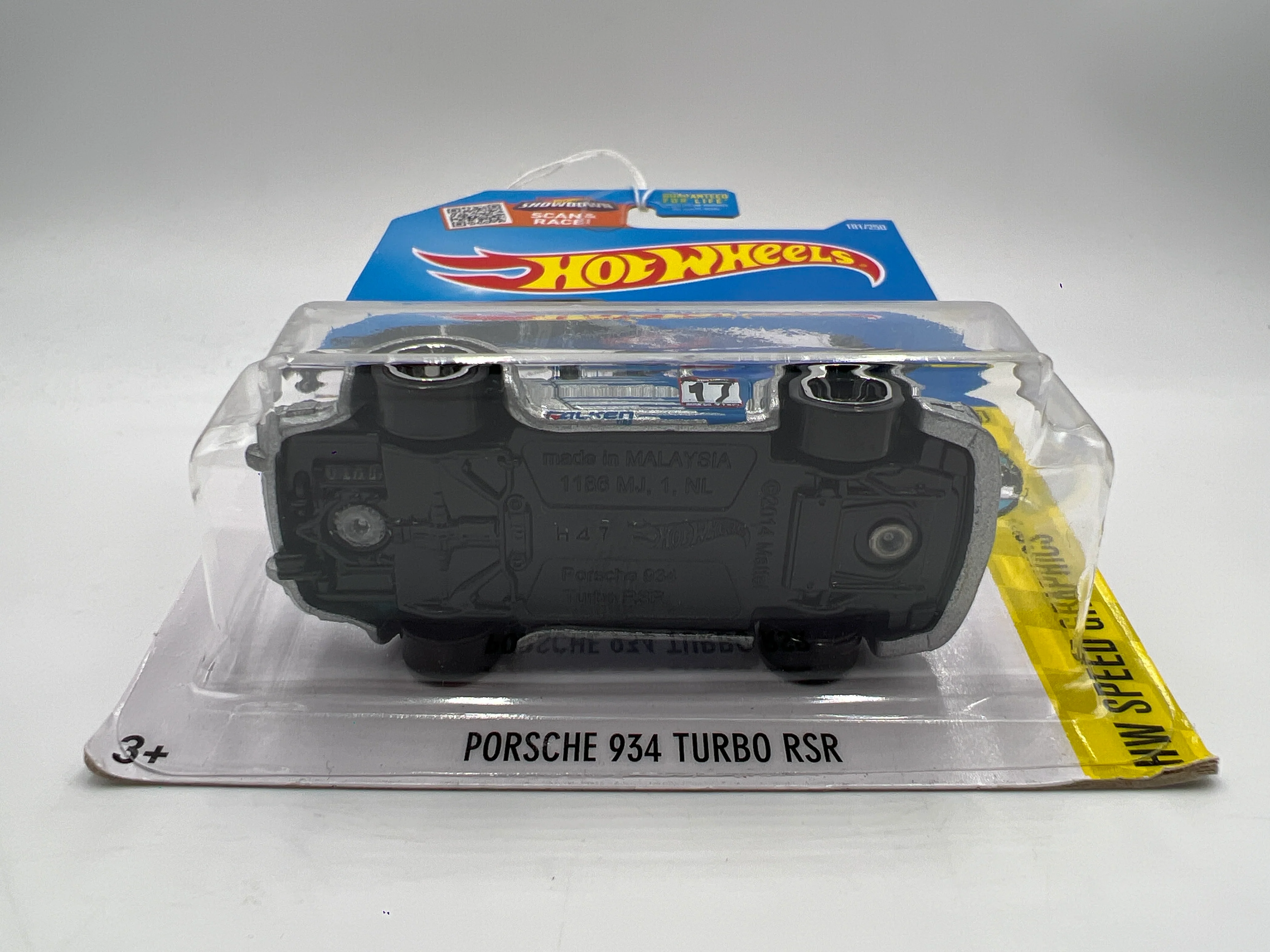 2016 Hot Wheels Speed Graphics #181 Porsche 934 Turbo RSR Silver Falken 100C - Image 6