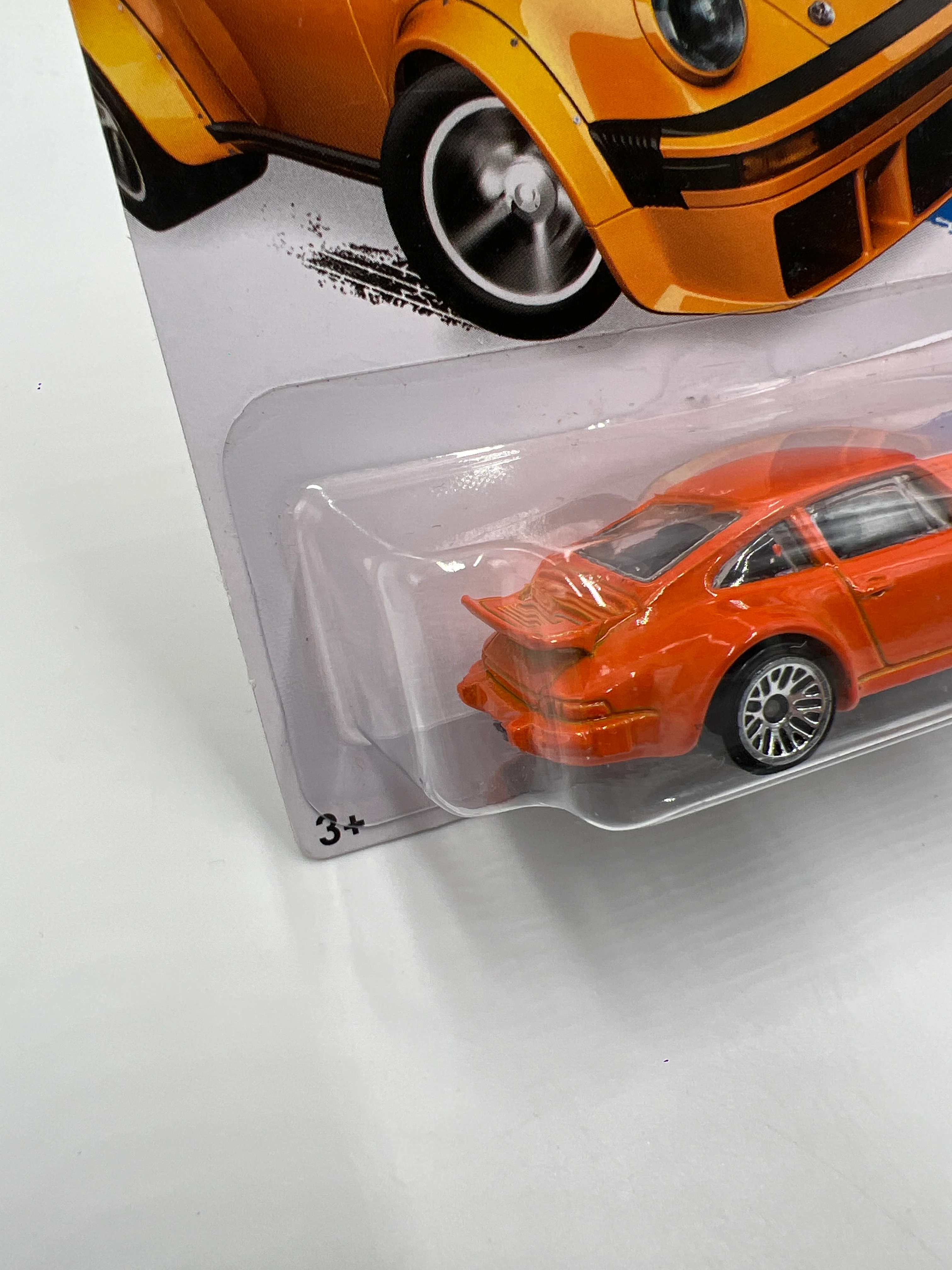 2014 Hot Wheels City #74 Porsche 934 Turbo RSR Orange - Image 4