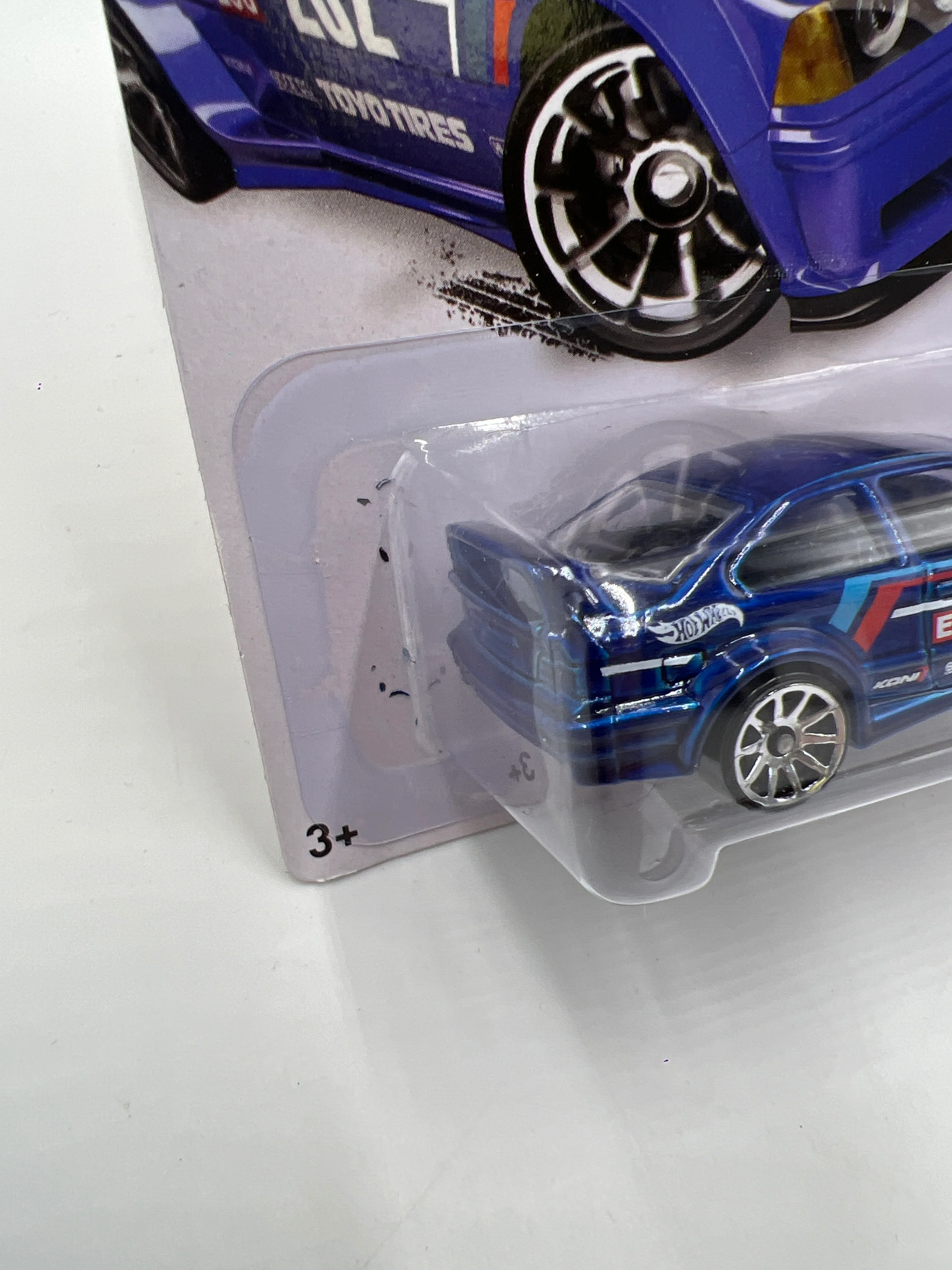 2015 Hot Wheels Race #146 BMW E36 M3 Race Blue 108A - Image 5