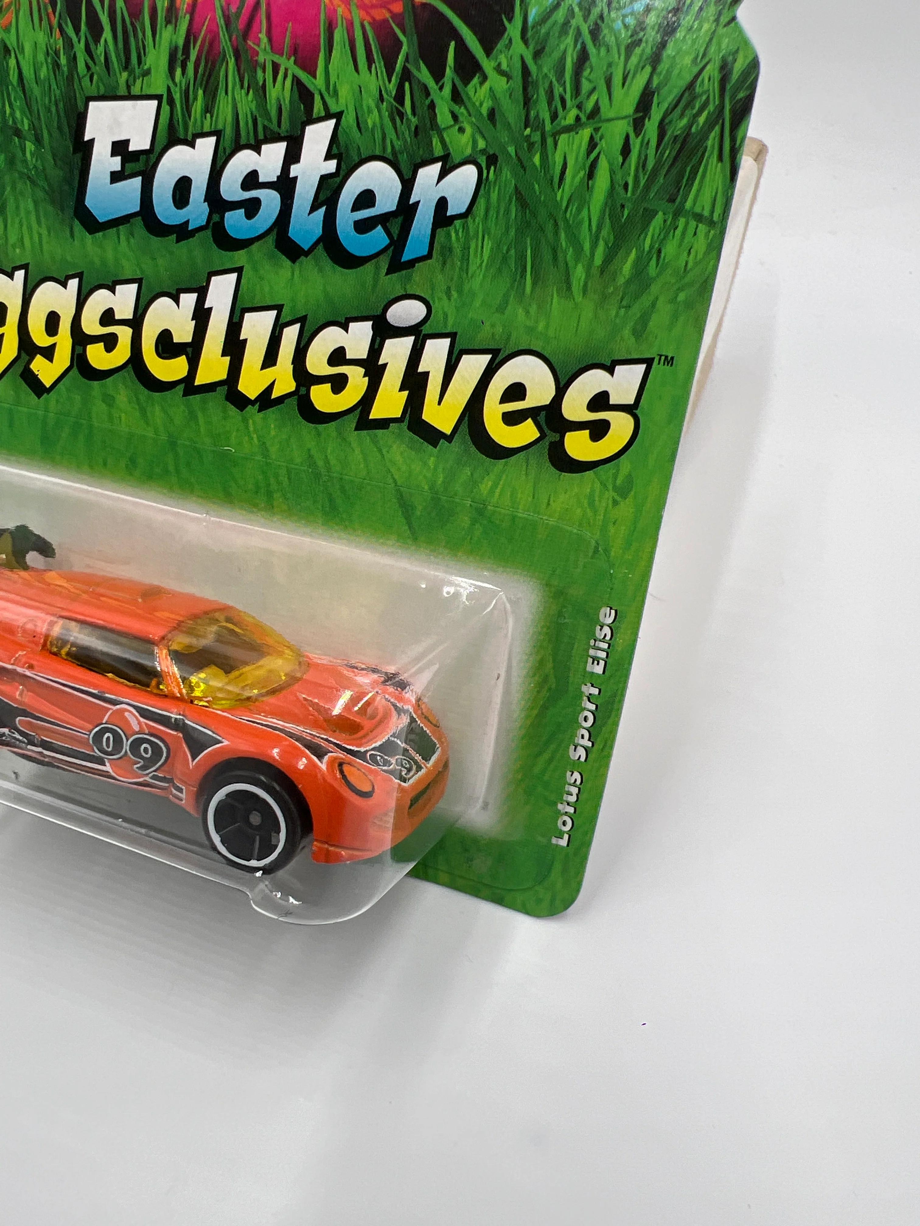 2009 Hot Wheels Easter Eggsclusives Lotus Sport Elise Orange 156L - Image 3
