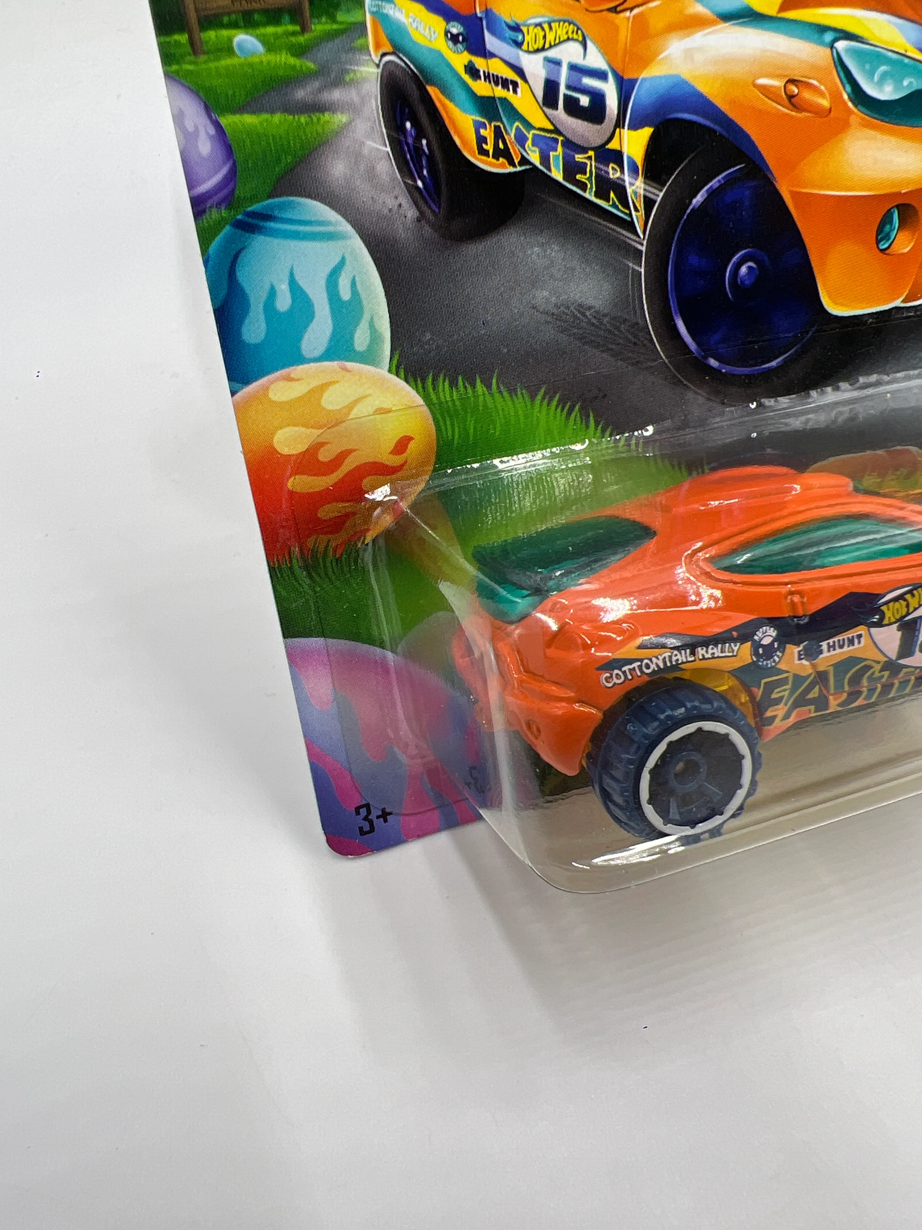 2015 Hot Wheels Happy Easter Series #2 Toyota RSC Orange 156H - Image 4