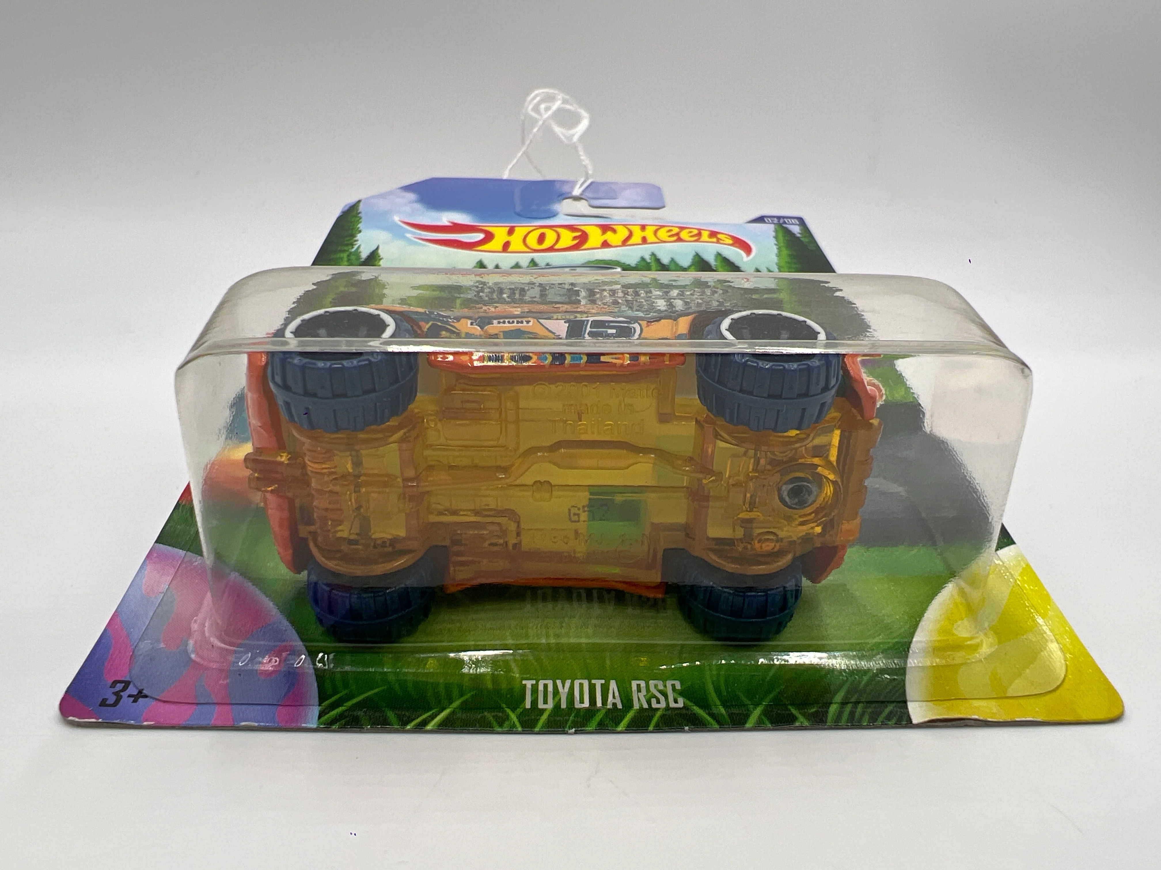 2015 Hot Wheels Happy Easter Series #2 Toyota RSC Orange 156H - Image 5