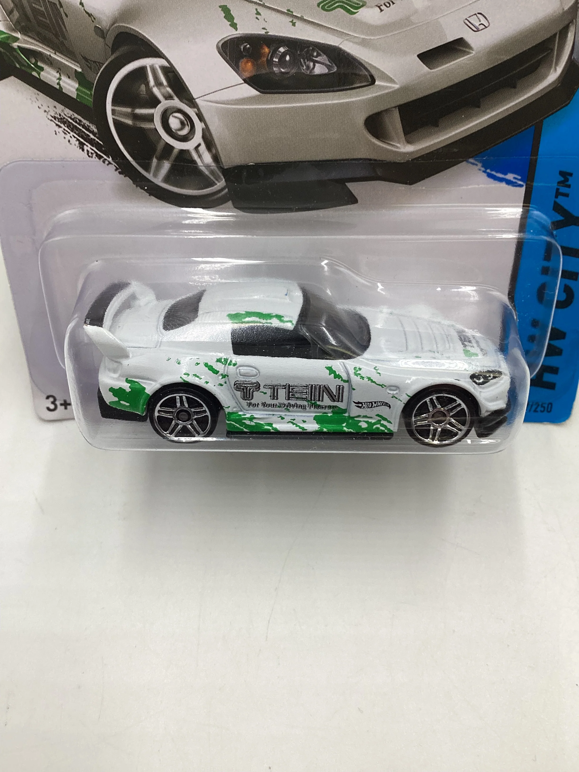 2015 Hot wheels HW City #17 Honda S2000 White 77E - Image 3