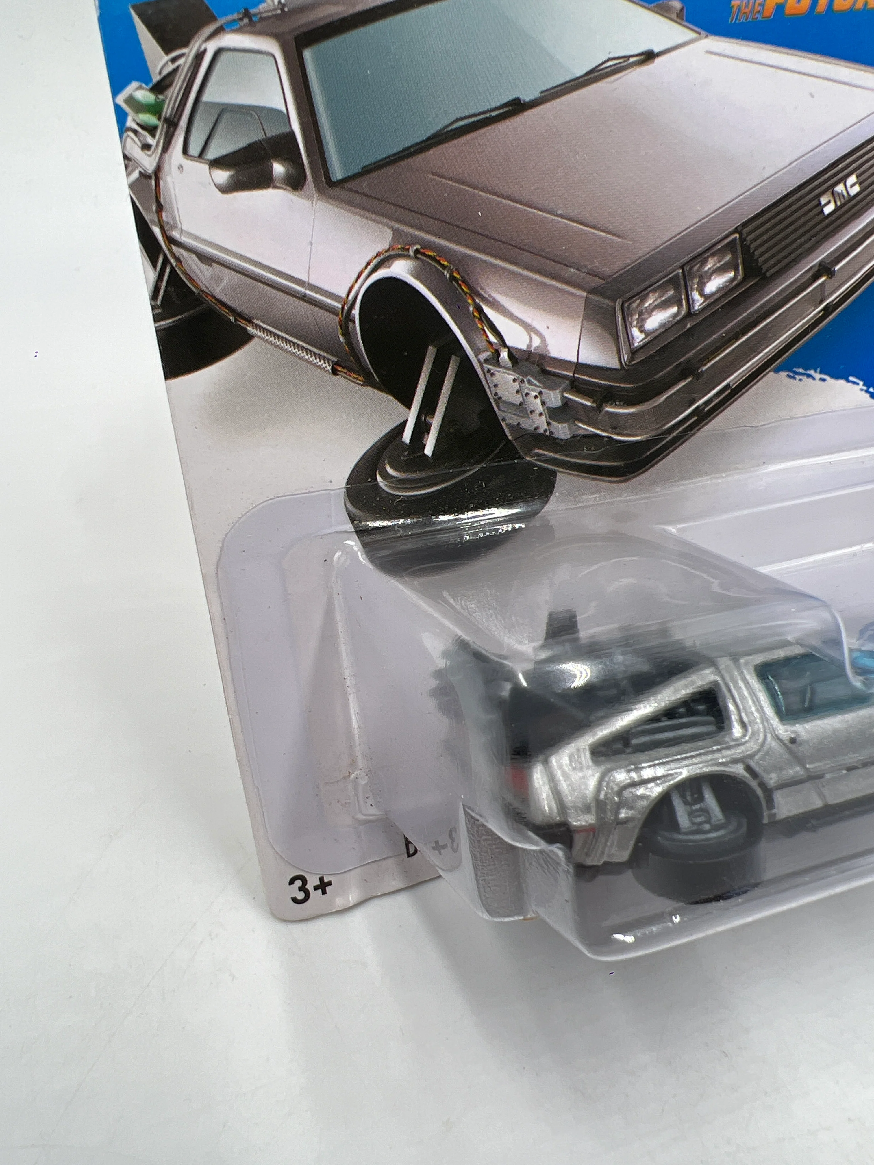 2015 Hot Wheels HW City #45 Back To The Future Time Machine Hover Mode 123G - Image 4