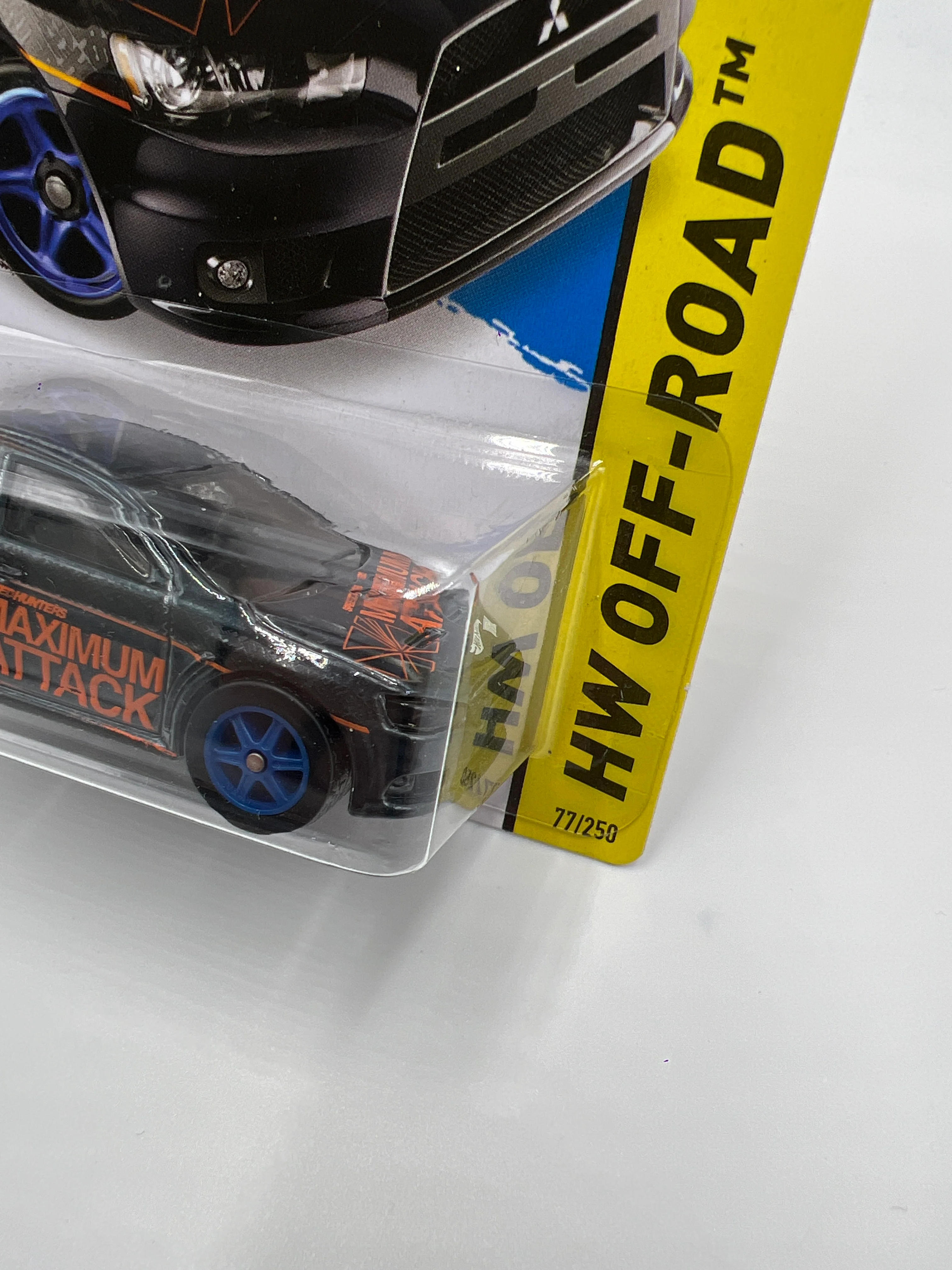 2015 Hot Wheels Super Treasure Hunt #77 2008 Lancer Evolution W/Protector - Image 4