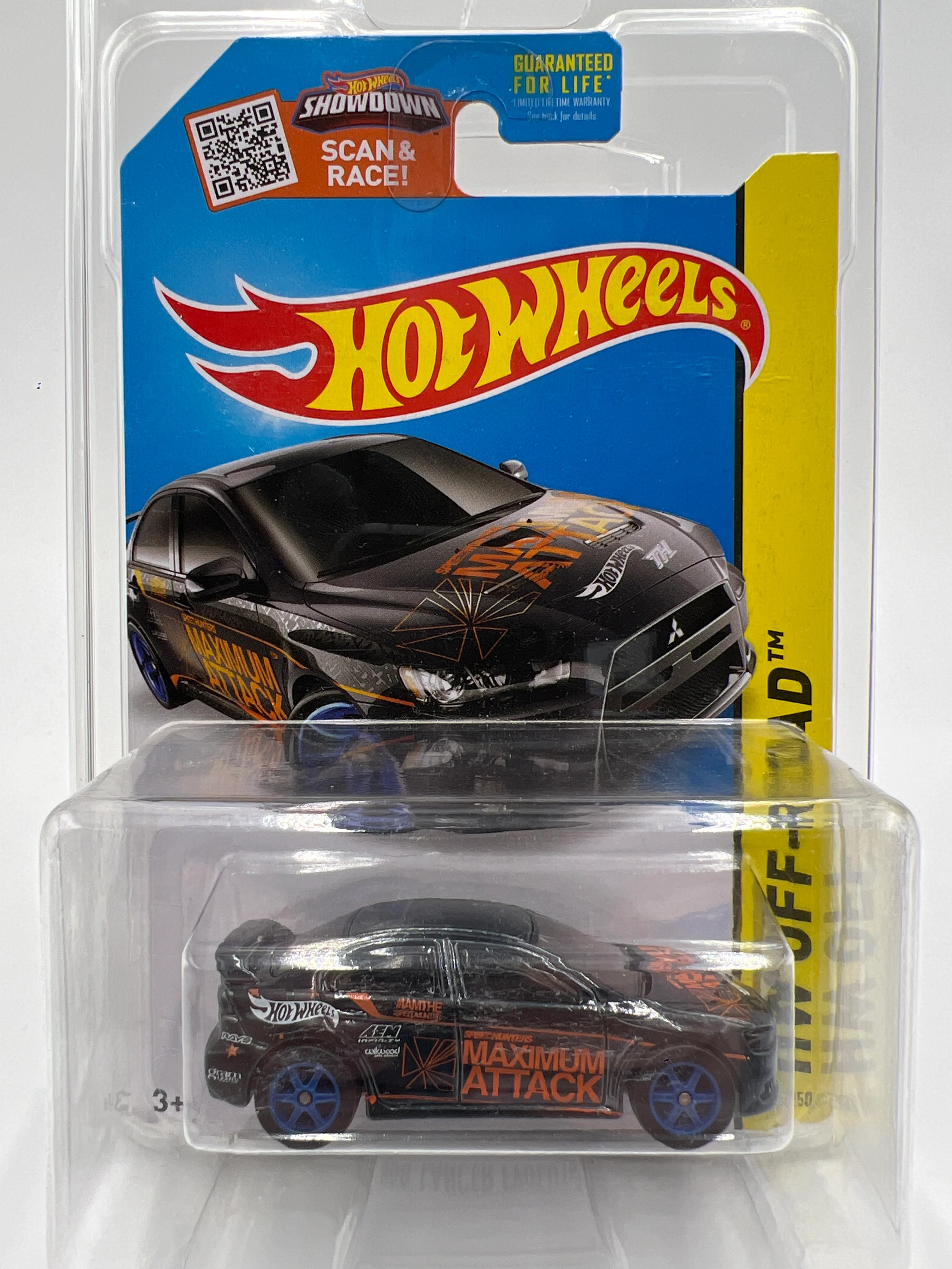 2015 Hot Wheels Super Treasure Hunt #77 2008 Lancer Evolution W/Protector - Image 8