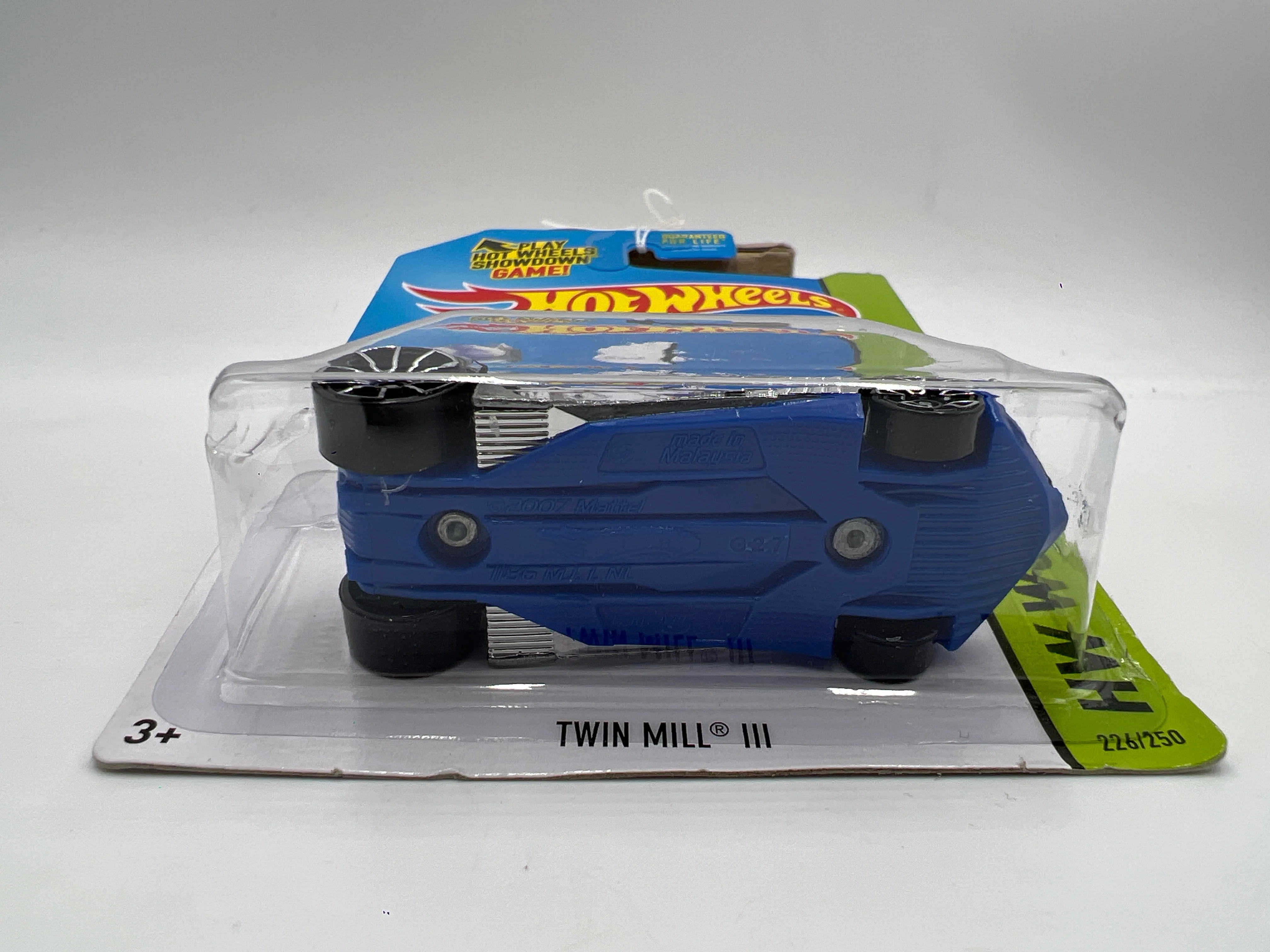 2014 Hot Wheels Walmart Exclusive Zamac 17 #226 Twin Mill III Card Not Perfect 145G - Image 6
