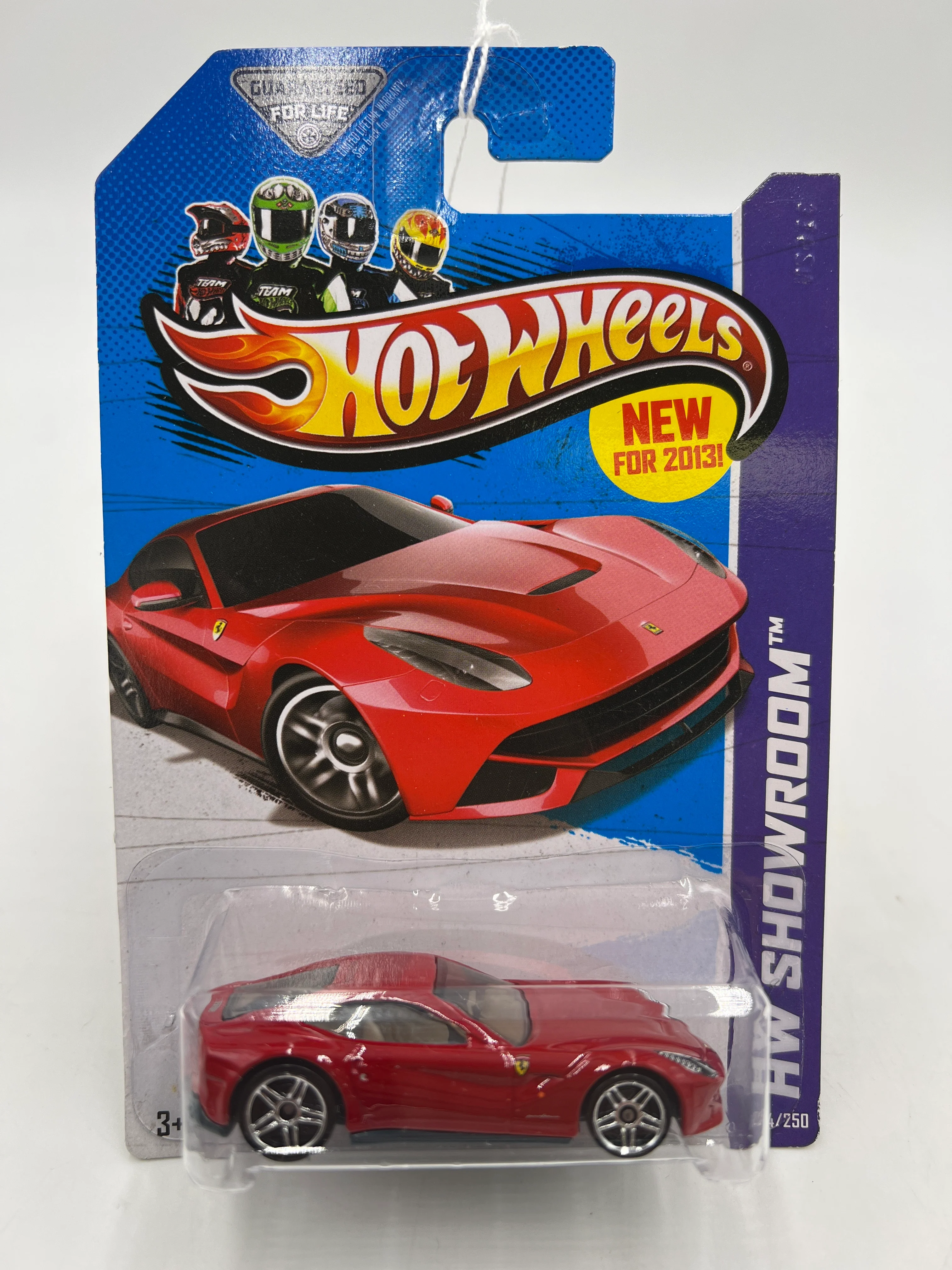 2013 Hot Wheels Showroom #174 Ferrari F12Berlinetta Red - Image 2