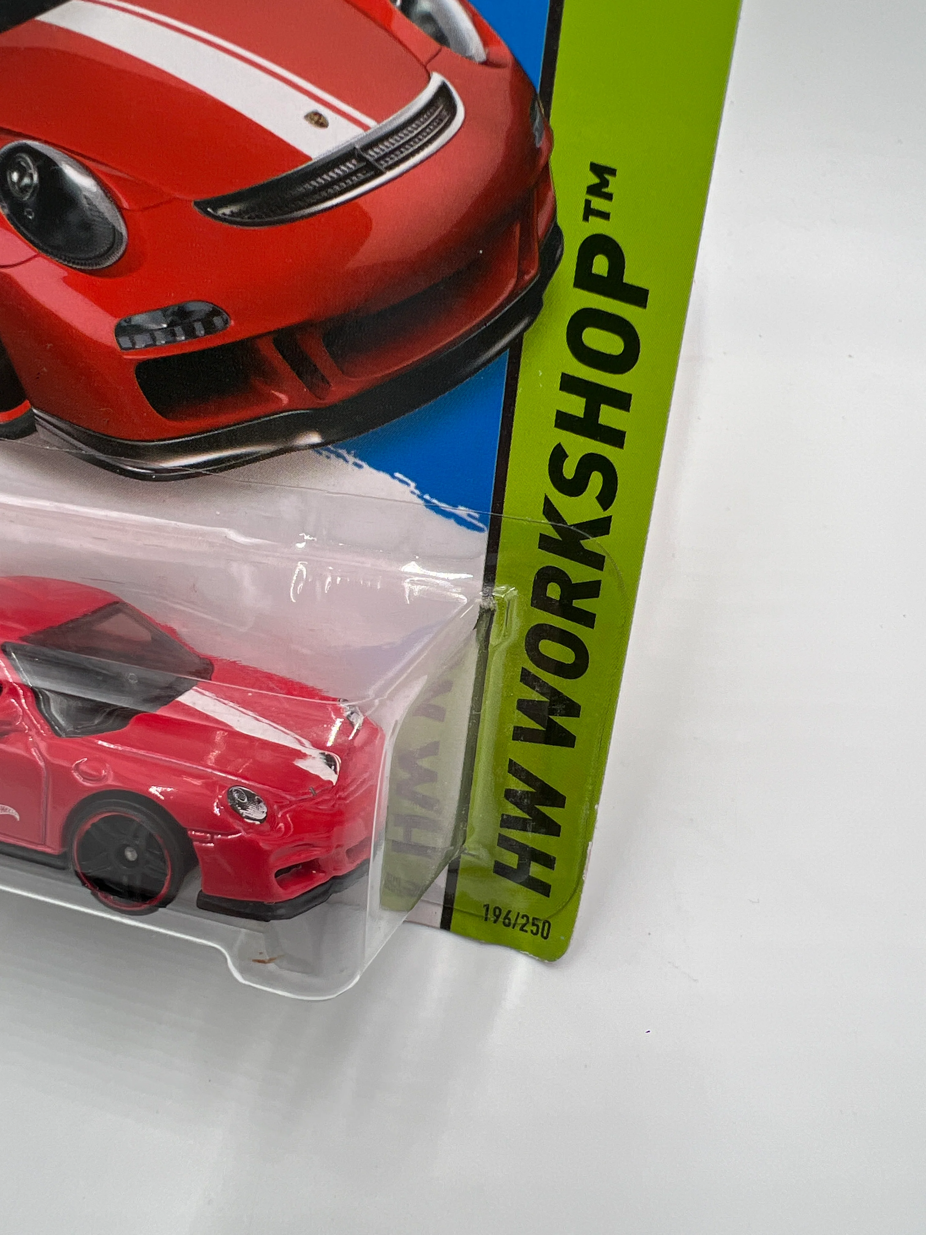 2015 Hot Wheels Workshop #196 Porsche 911 GT3 RS Red - Image 3